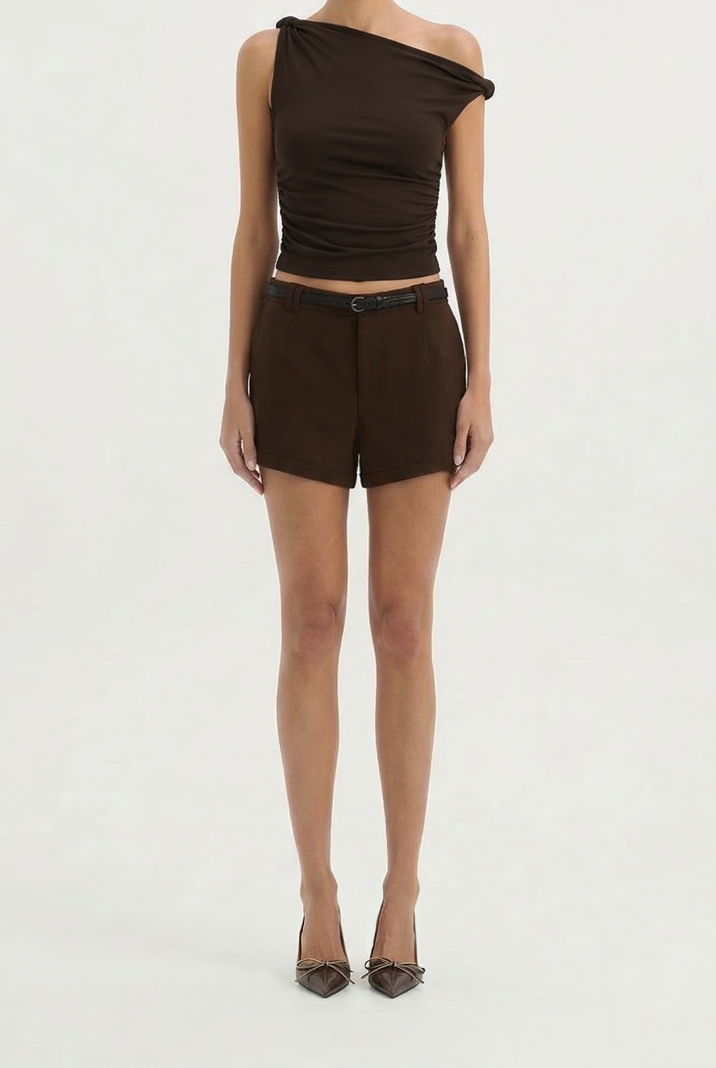 MINI SUIT SHORT - CHOCOLAT