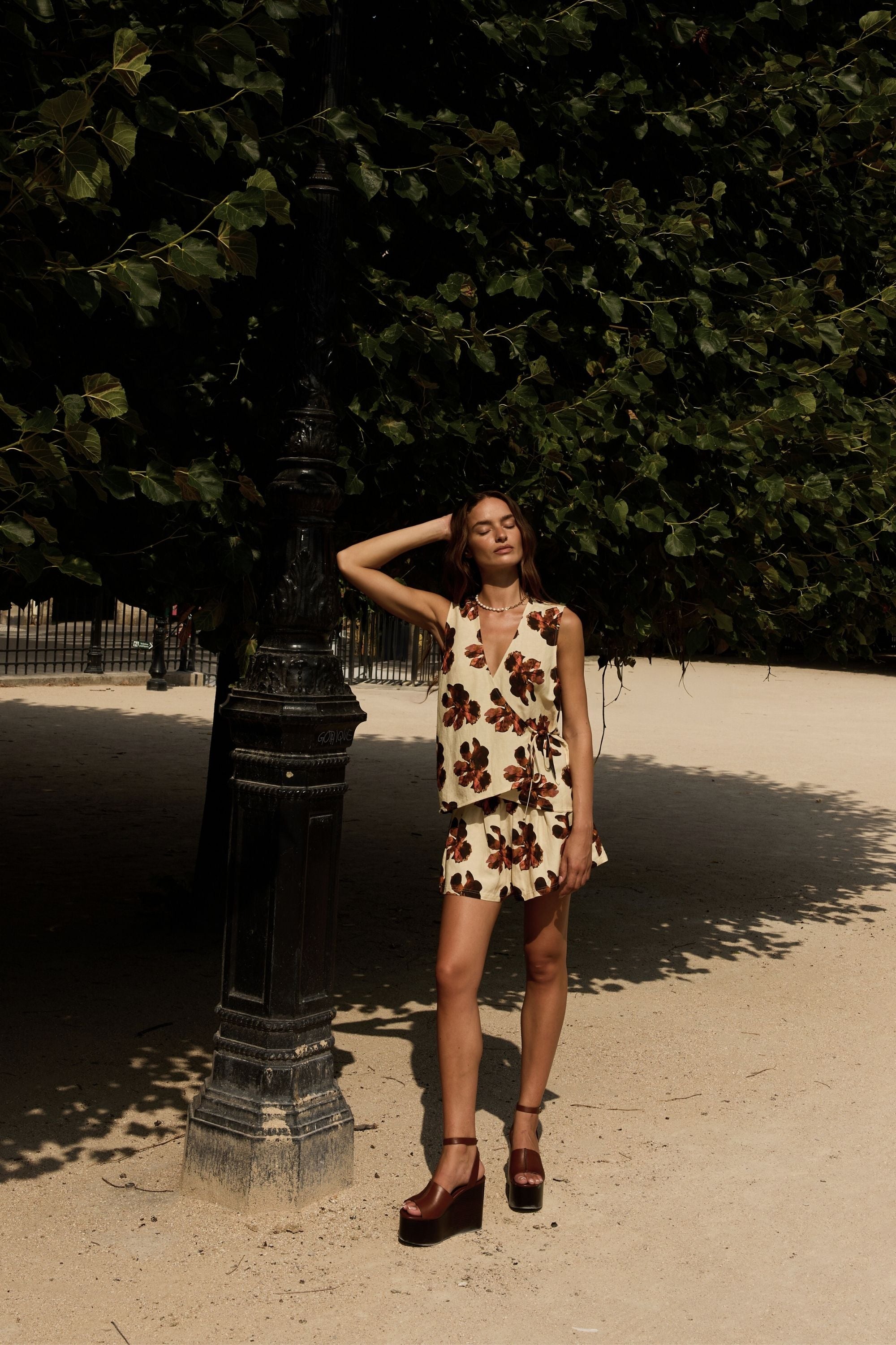 MINNIE SHORT - BUTTER FLEUR