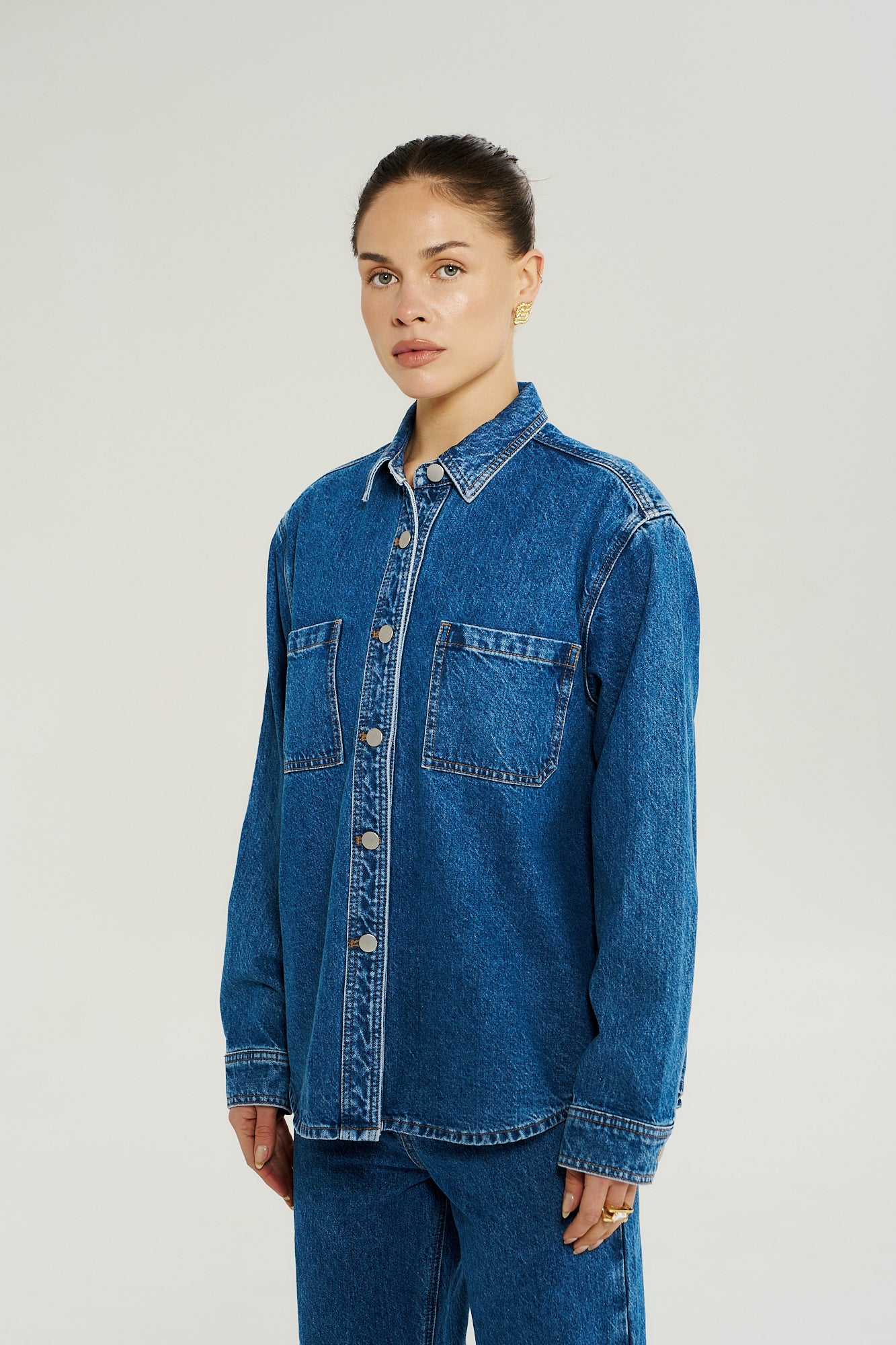 SHACKET - BLEU DENIM