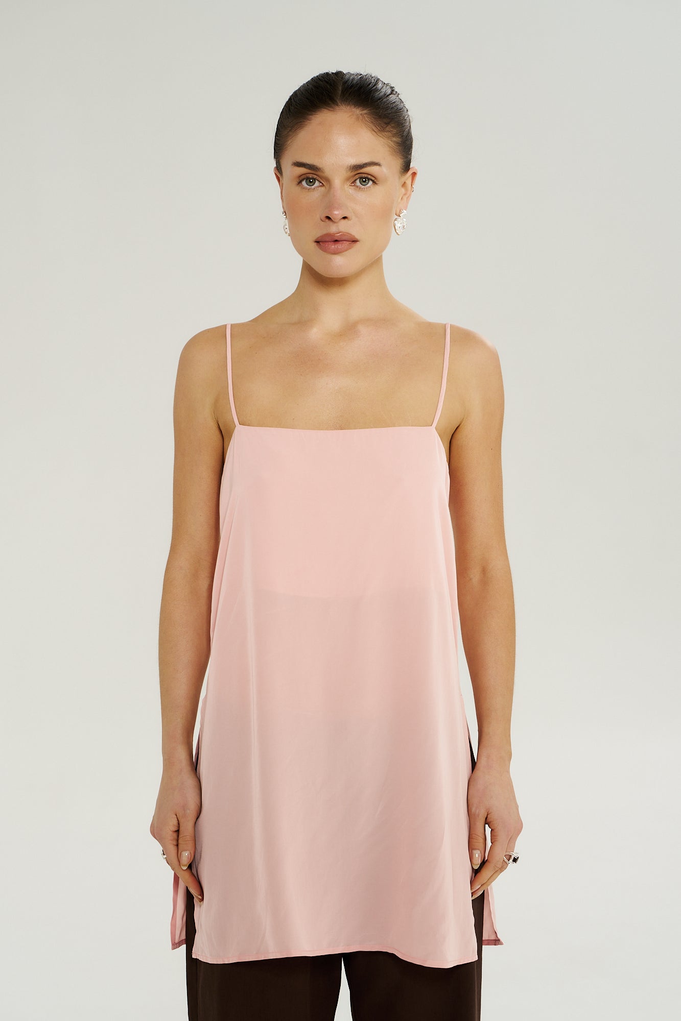 TUNIC TOP - DUSTY ROSE