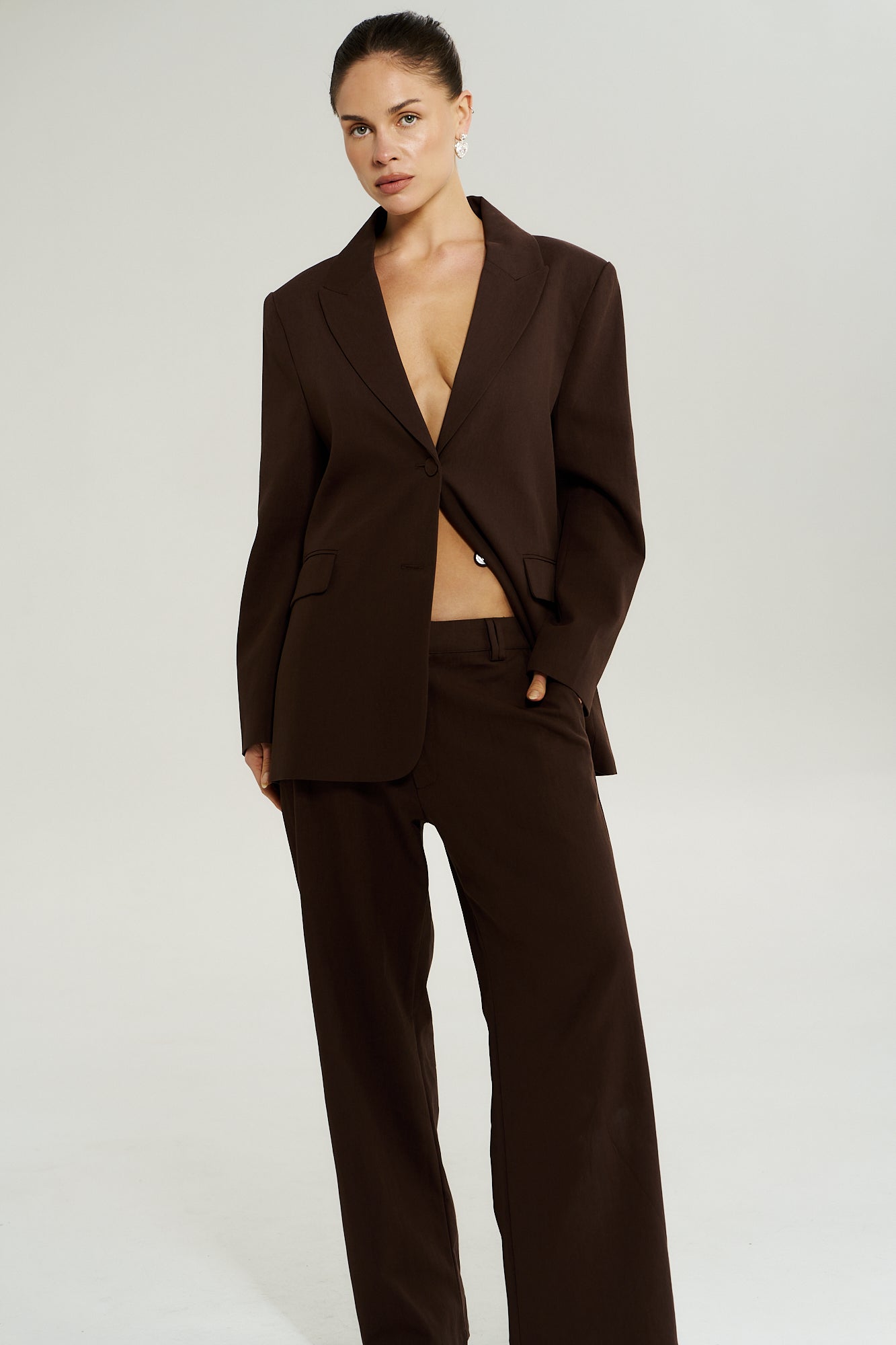 OS BLAZER - CHOCOLAT