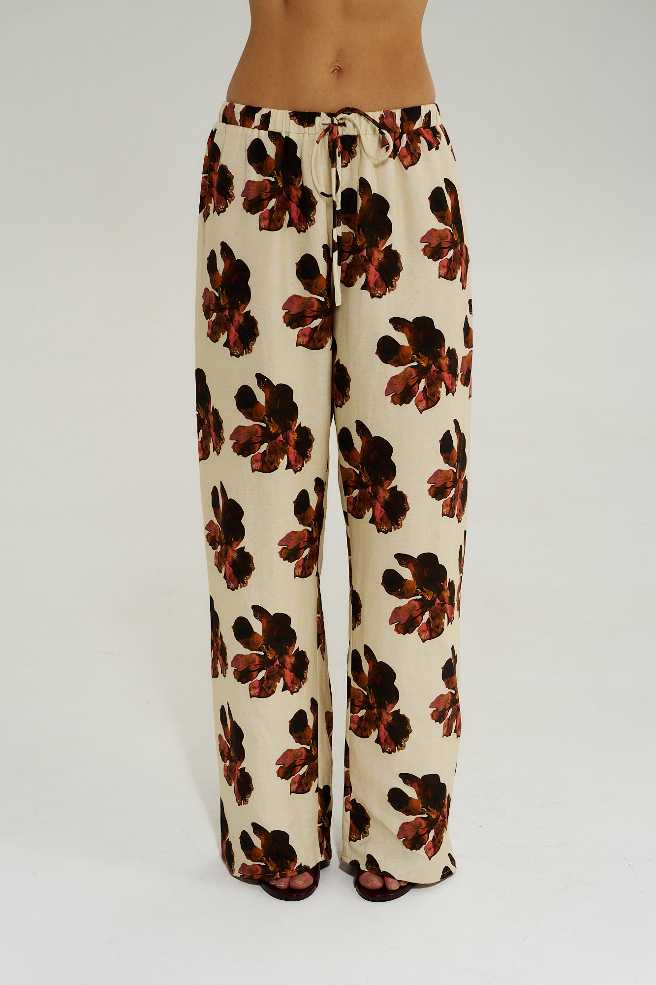 WIDE LEG PANT - BUTTER FLEUR