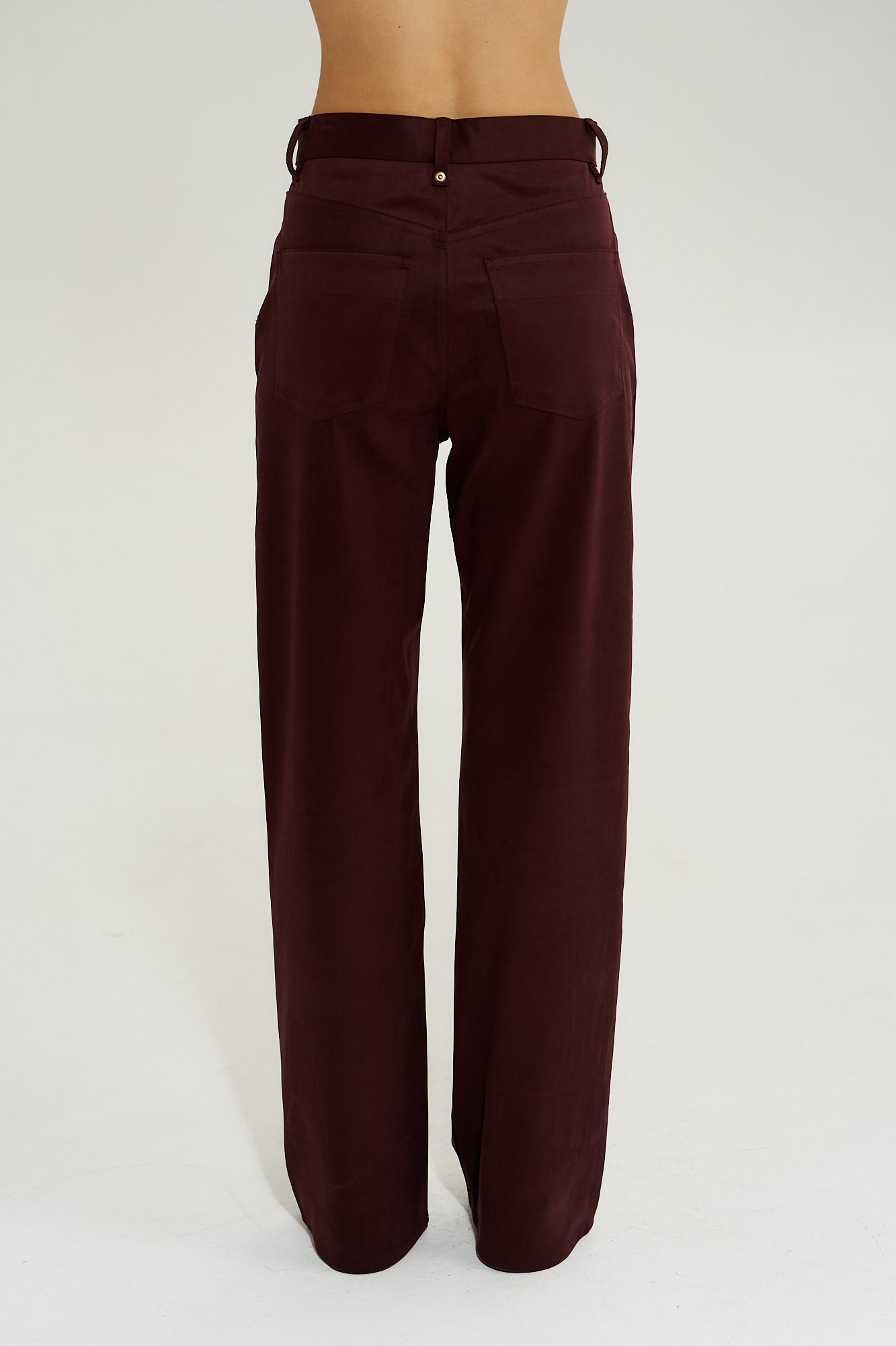 VEGAN SUEDE JEAN - SYRAH