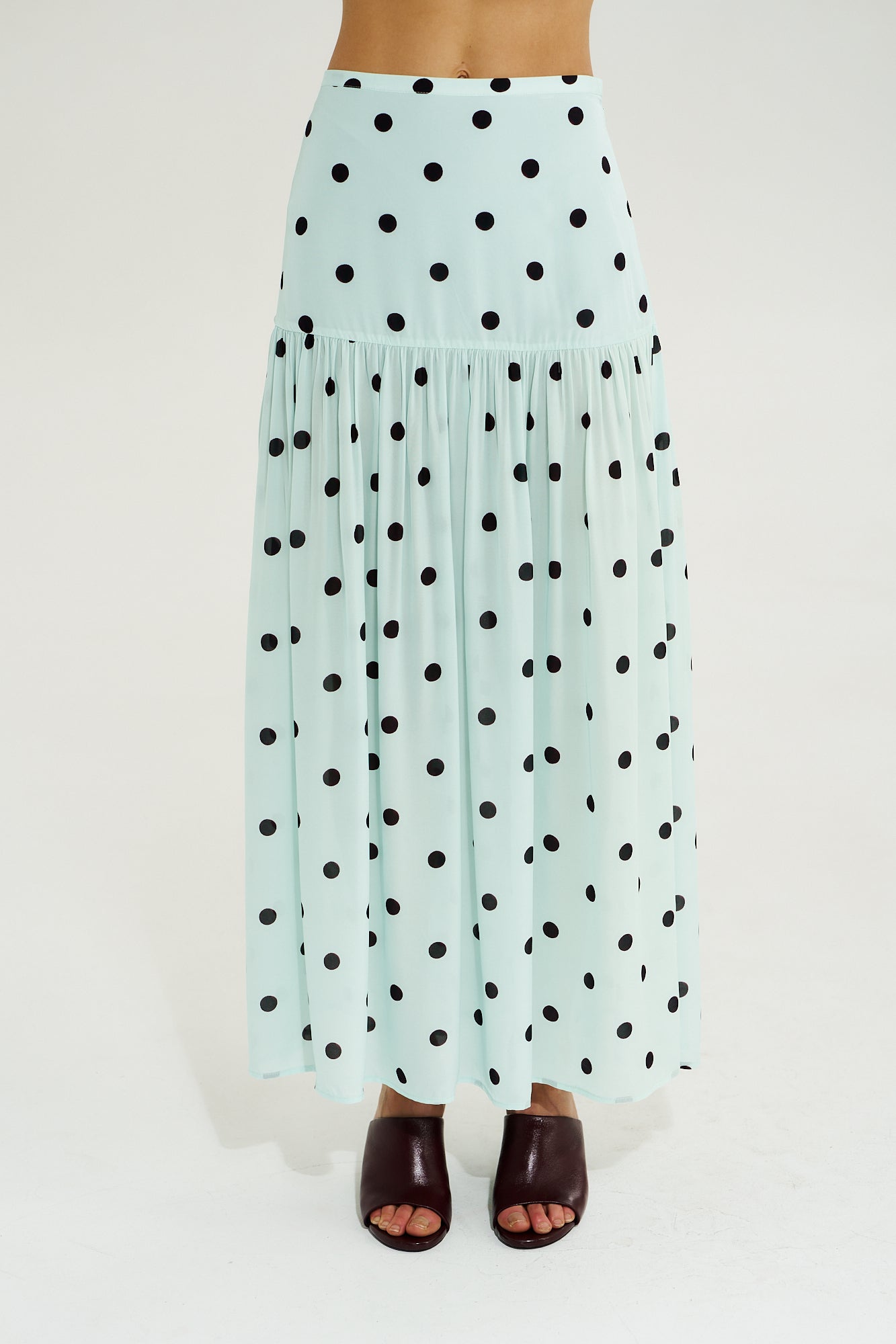 LILY MAXI SKIRT - PINOT DROPS