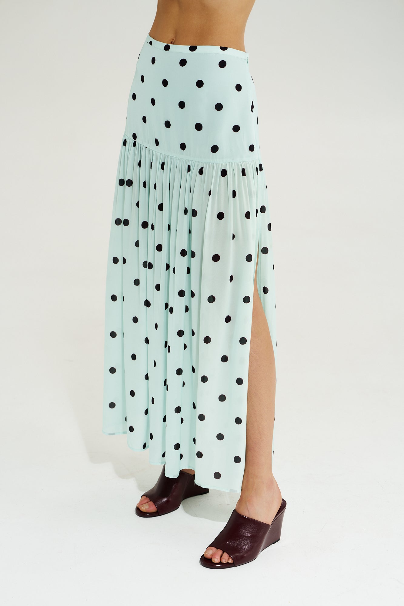 LILY MAXI SKIRT - PINOT DROPS