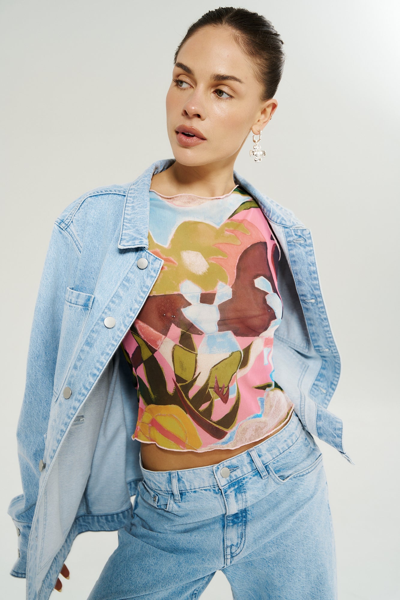 DENIM JACKET - ICEL DENIM