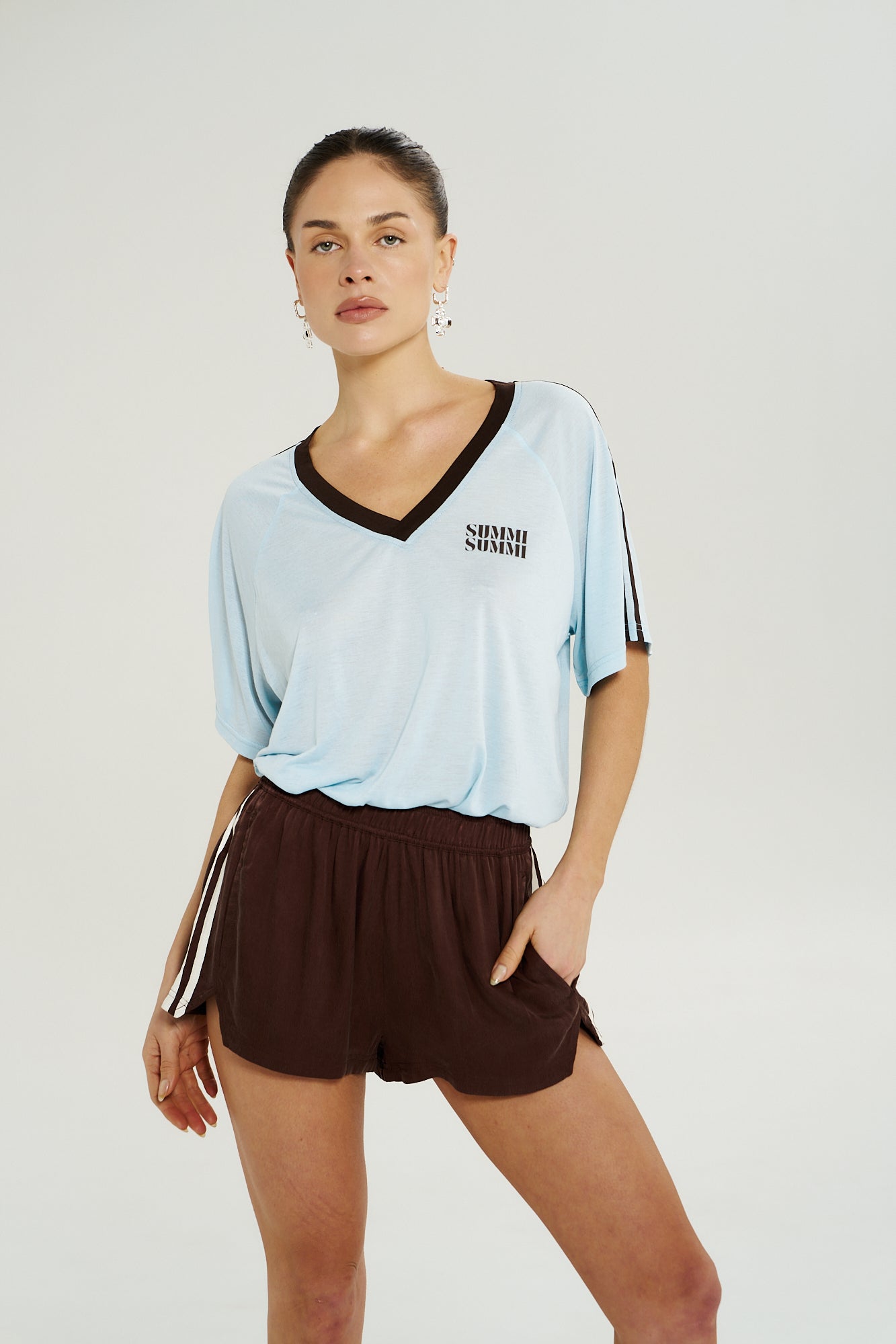 SPORTY SHORTY - CHOCOLAT