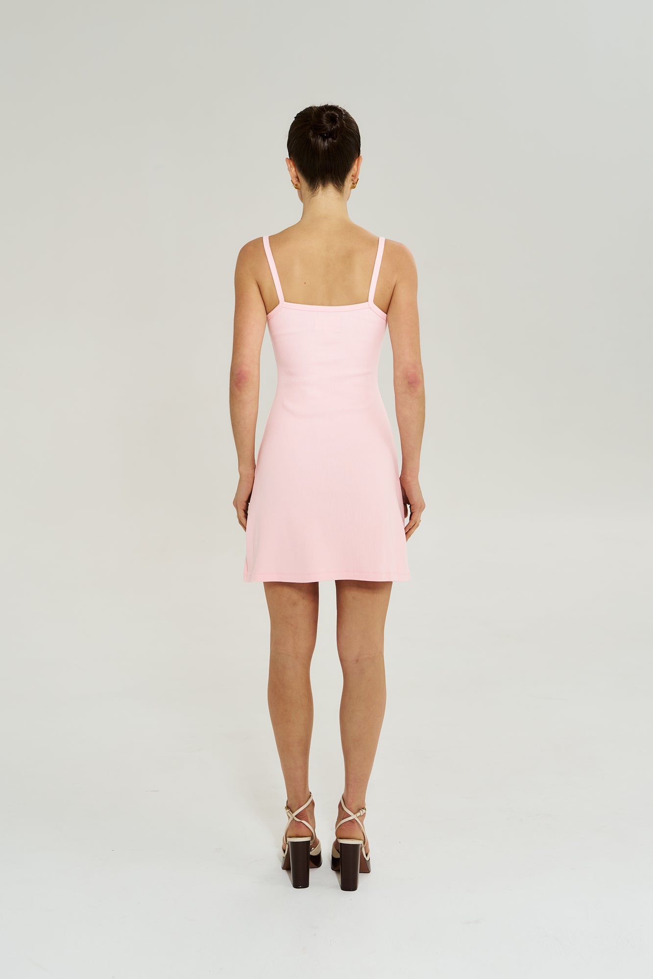 A LINE MINI DRESS - PINK