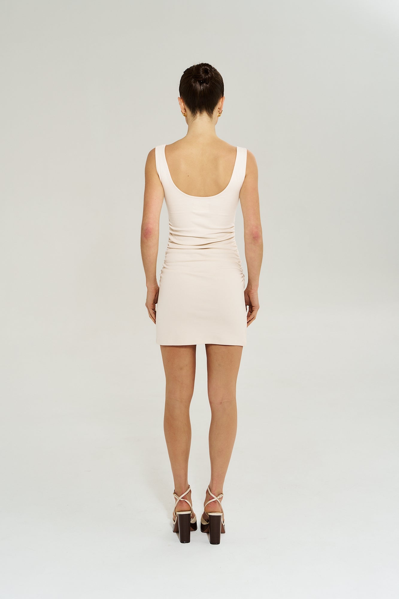 EMMA MINI DRESS - VANILLA