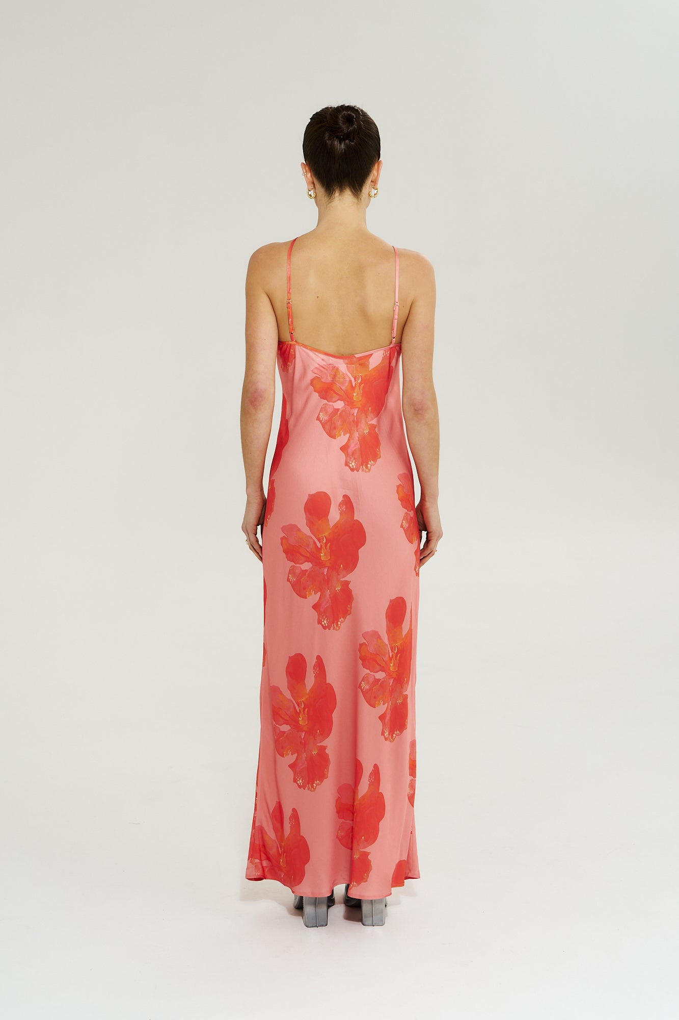 CHLOE MAXI - PEACH PETALS