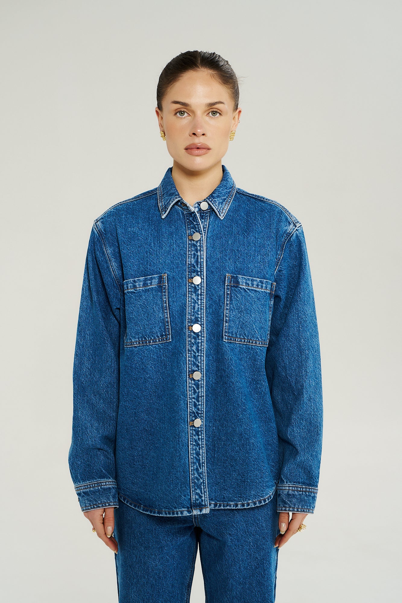 SHACKET - BLEU DENIM