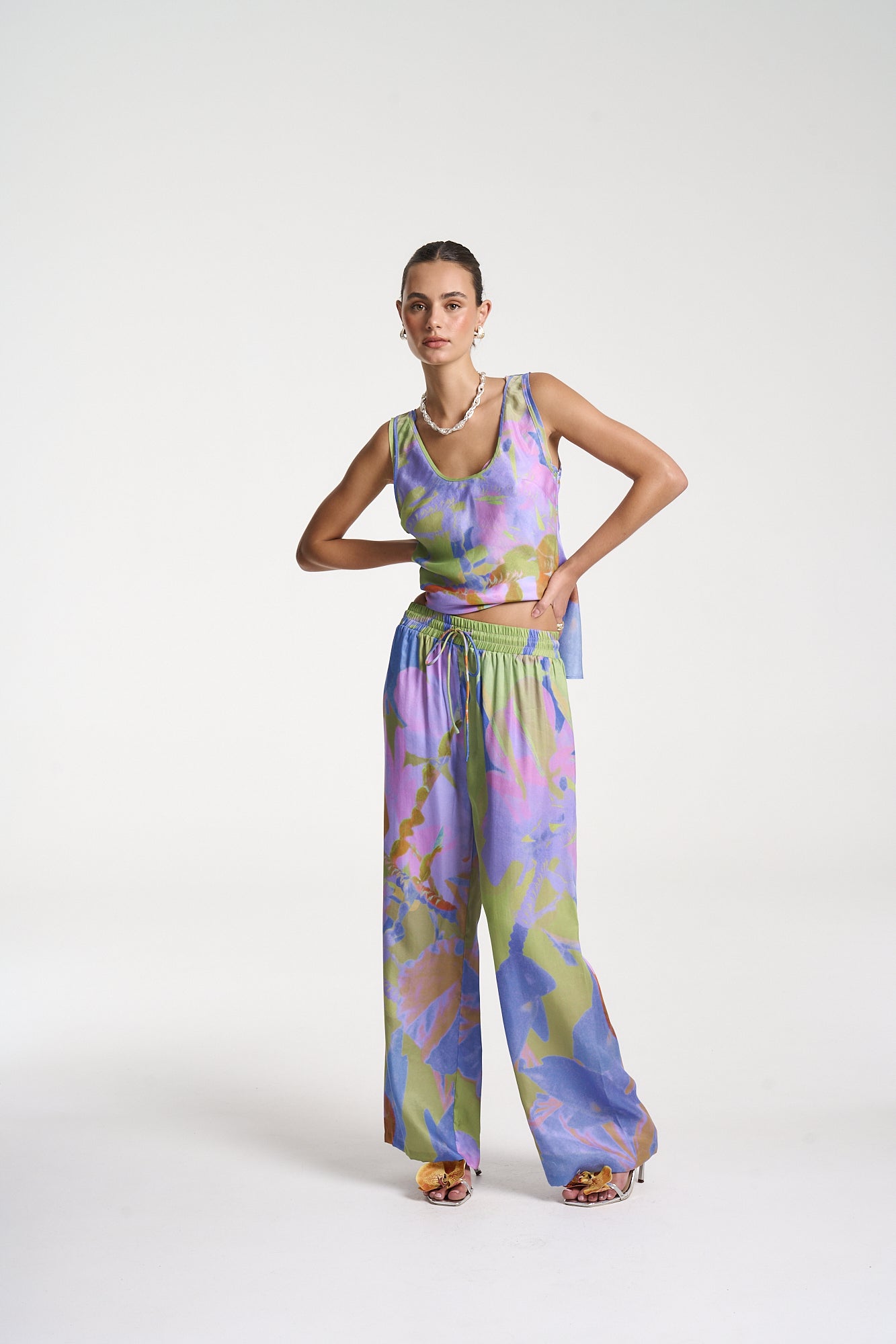 WIDE LEG PANT - BANANAS