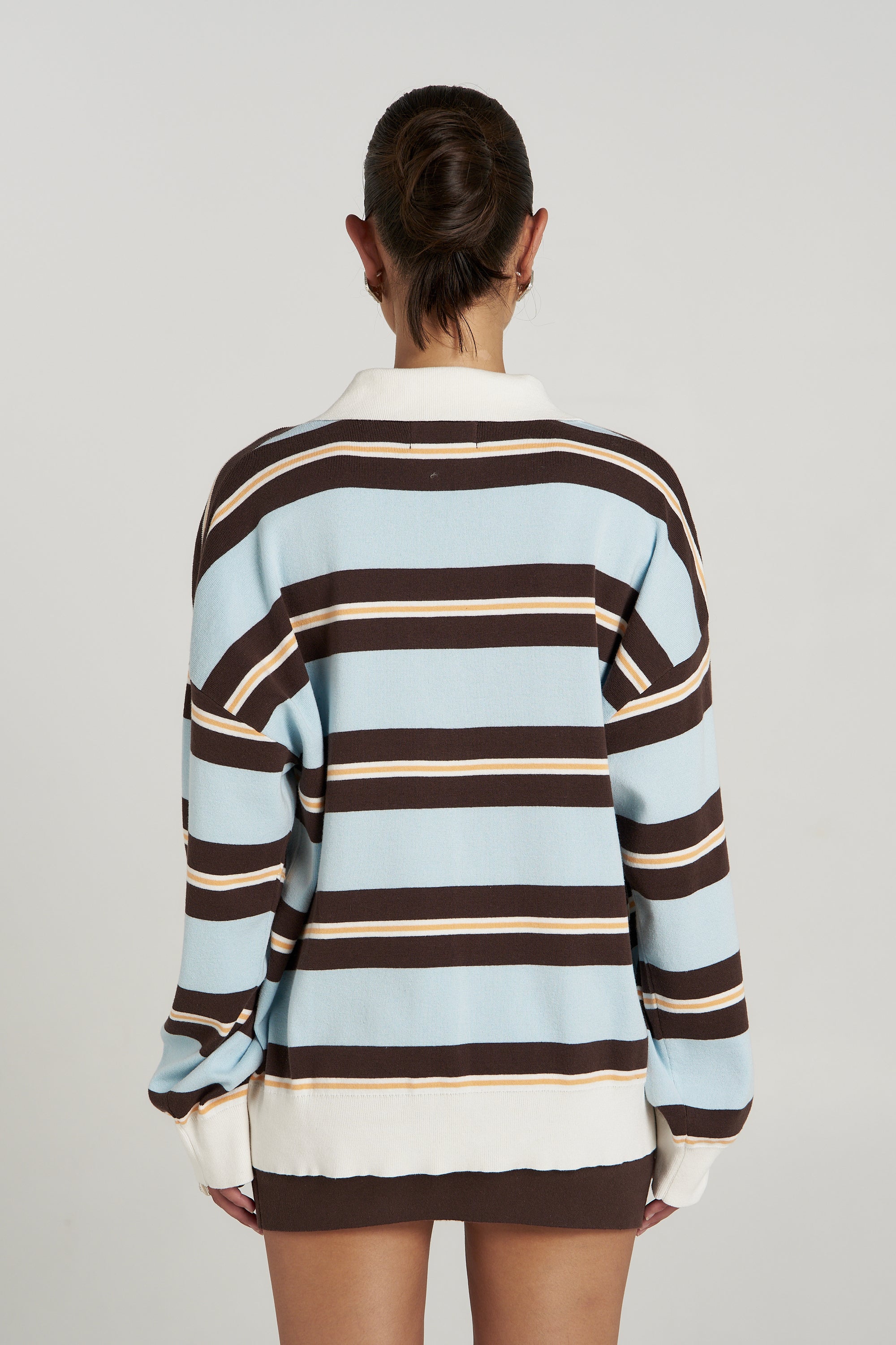 STRIPE LS POLO - APEROL STRIPE