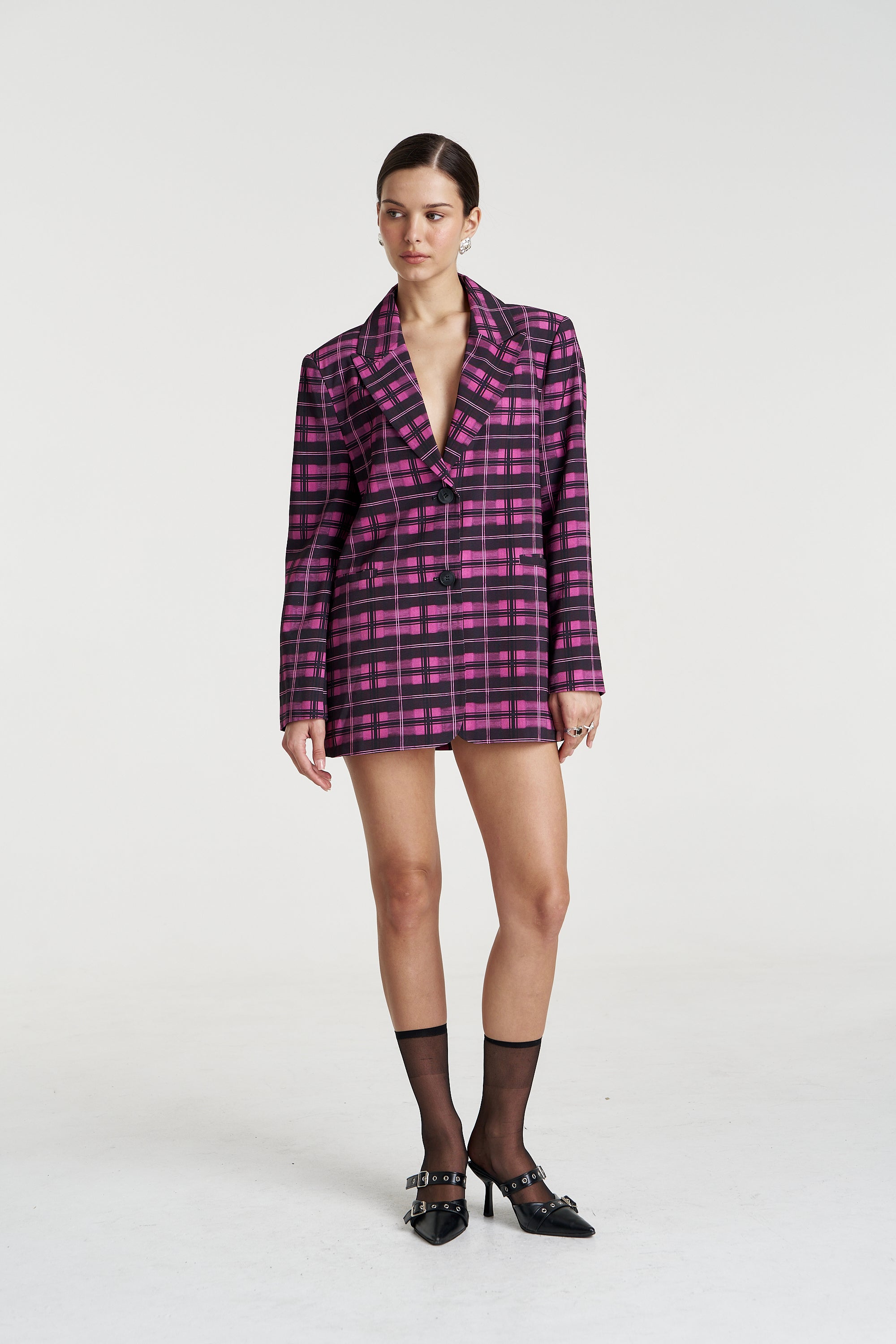 SKORTY - AZALEA PLAID