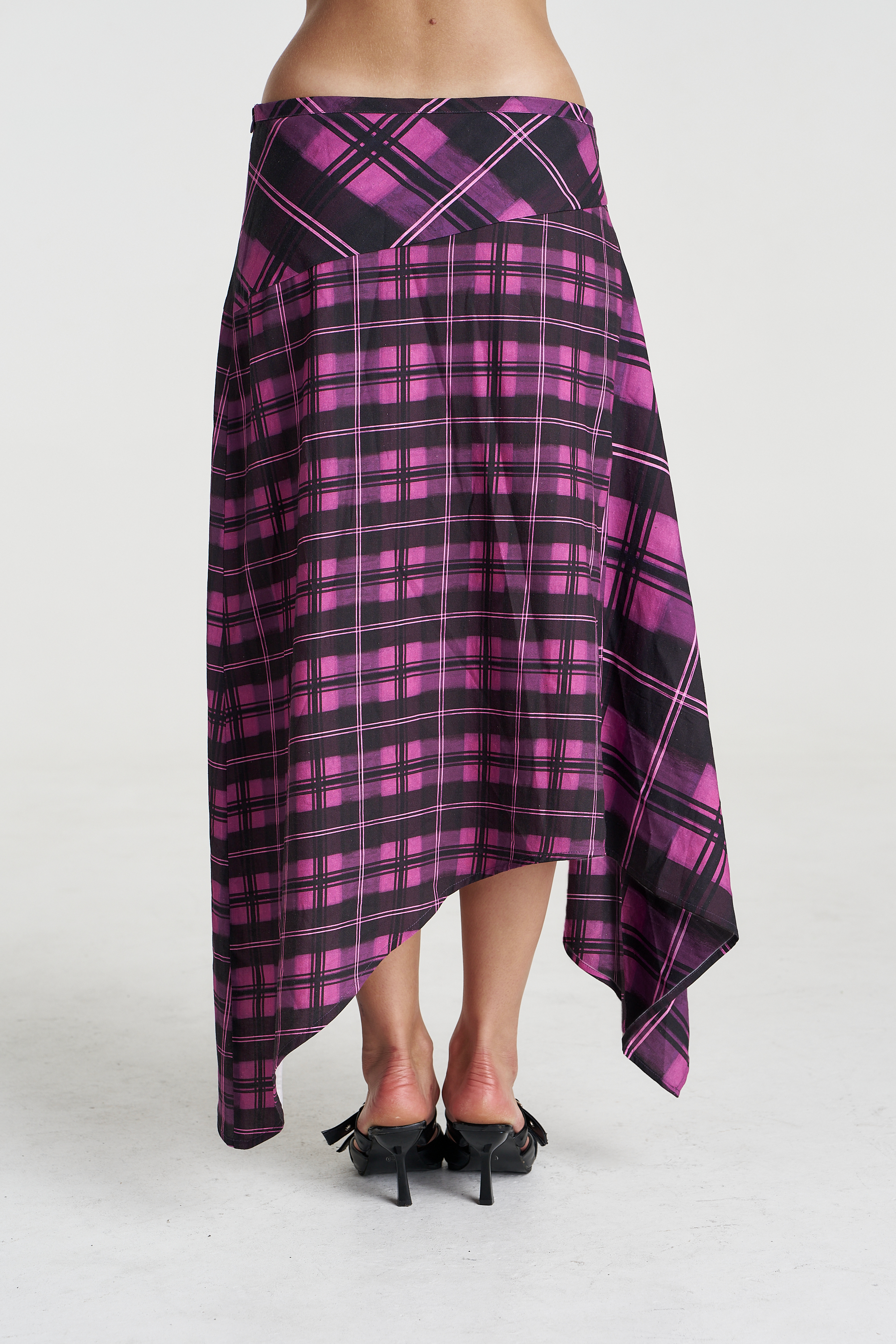 FRENCHIE SKIRT - AZALEA PLAID