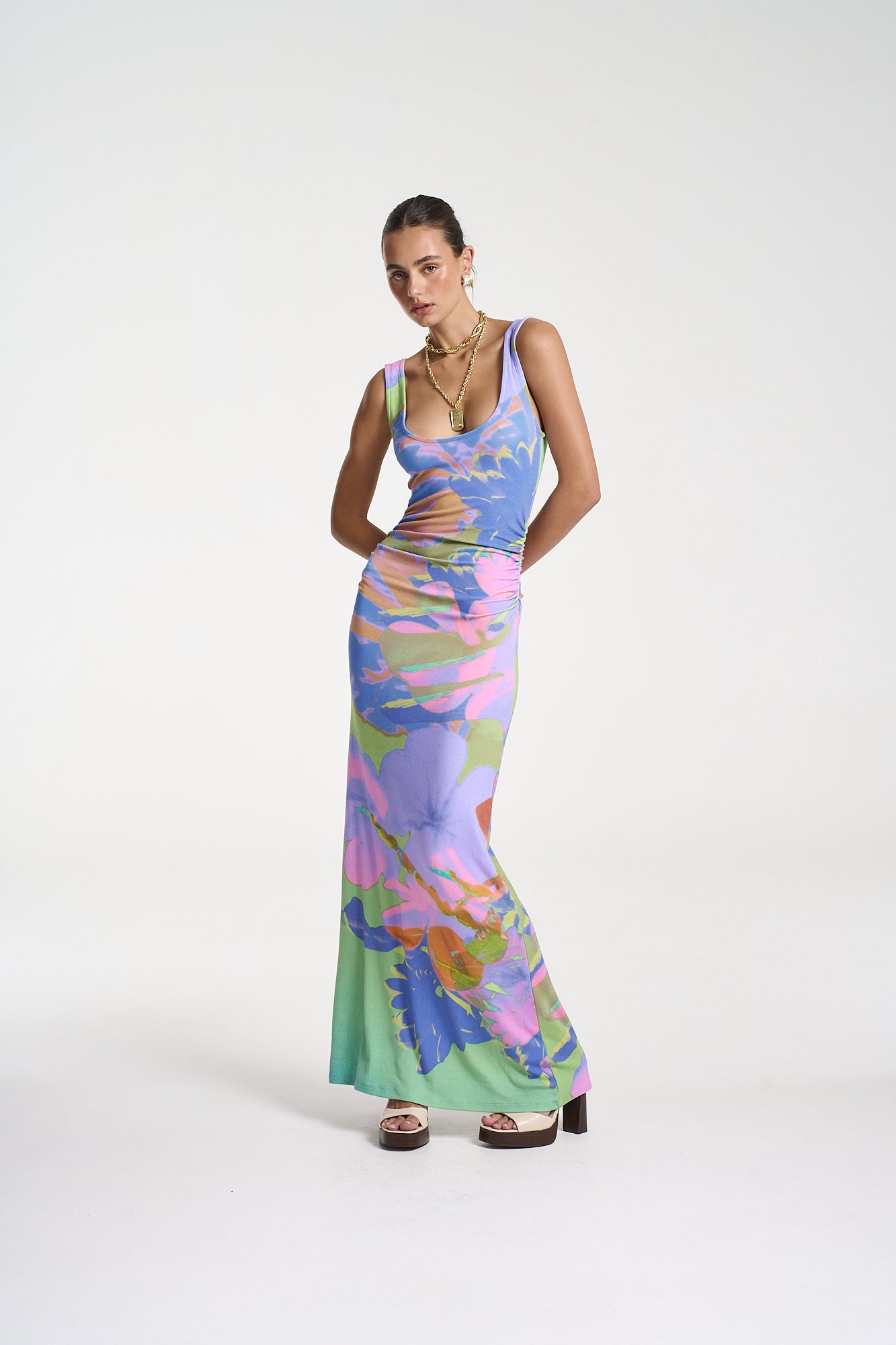THE EMMA MAXI DRESS - BANANAS