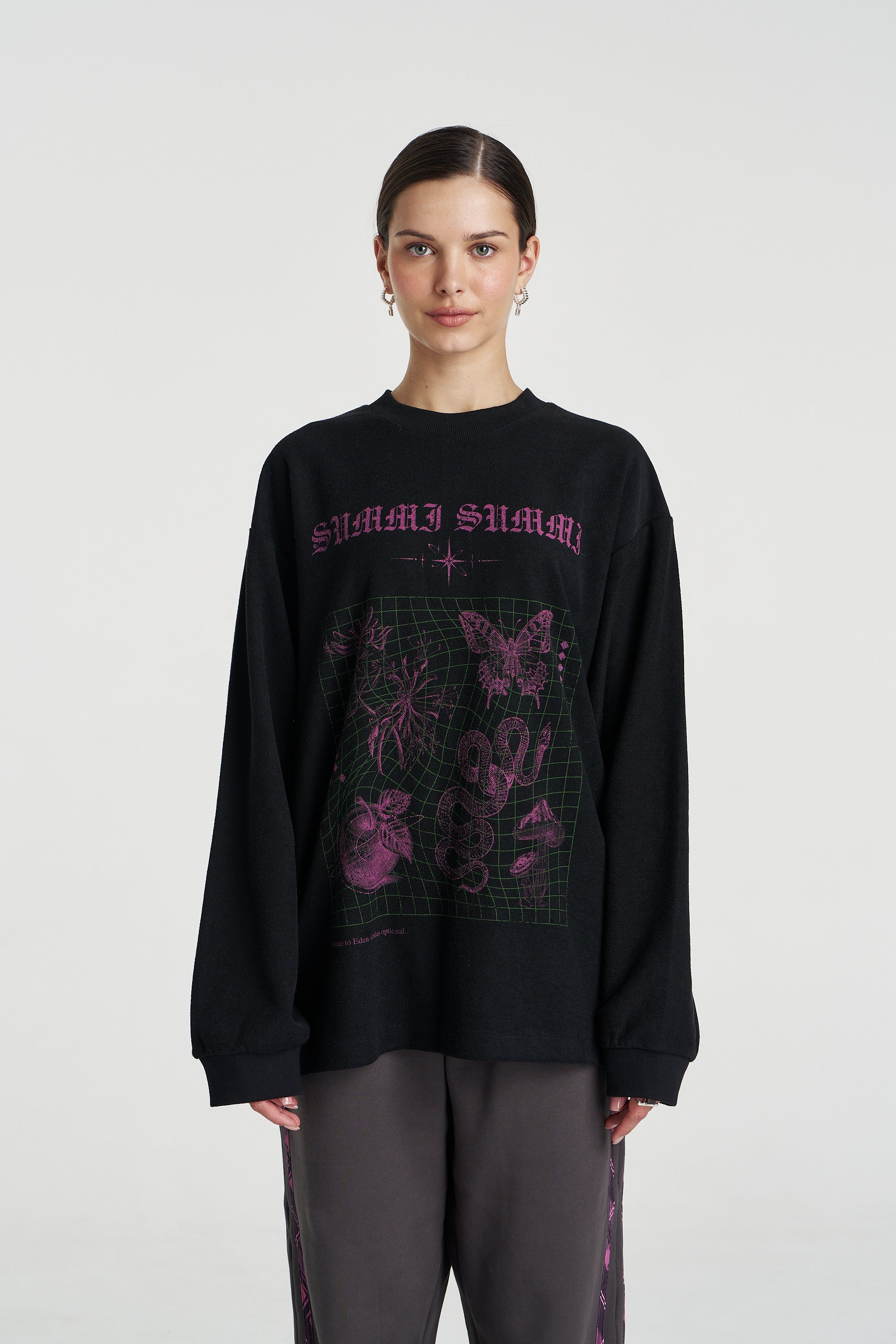 RETURN TO EDEN LS TOP - BLACK