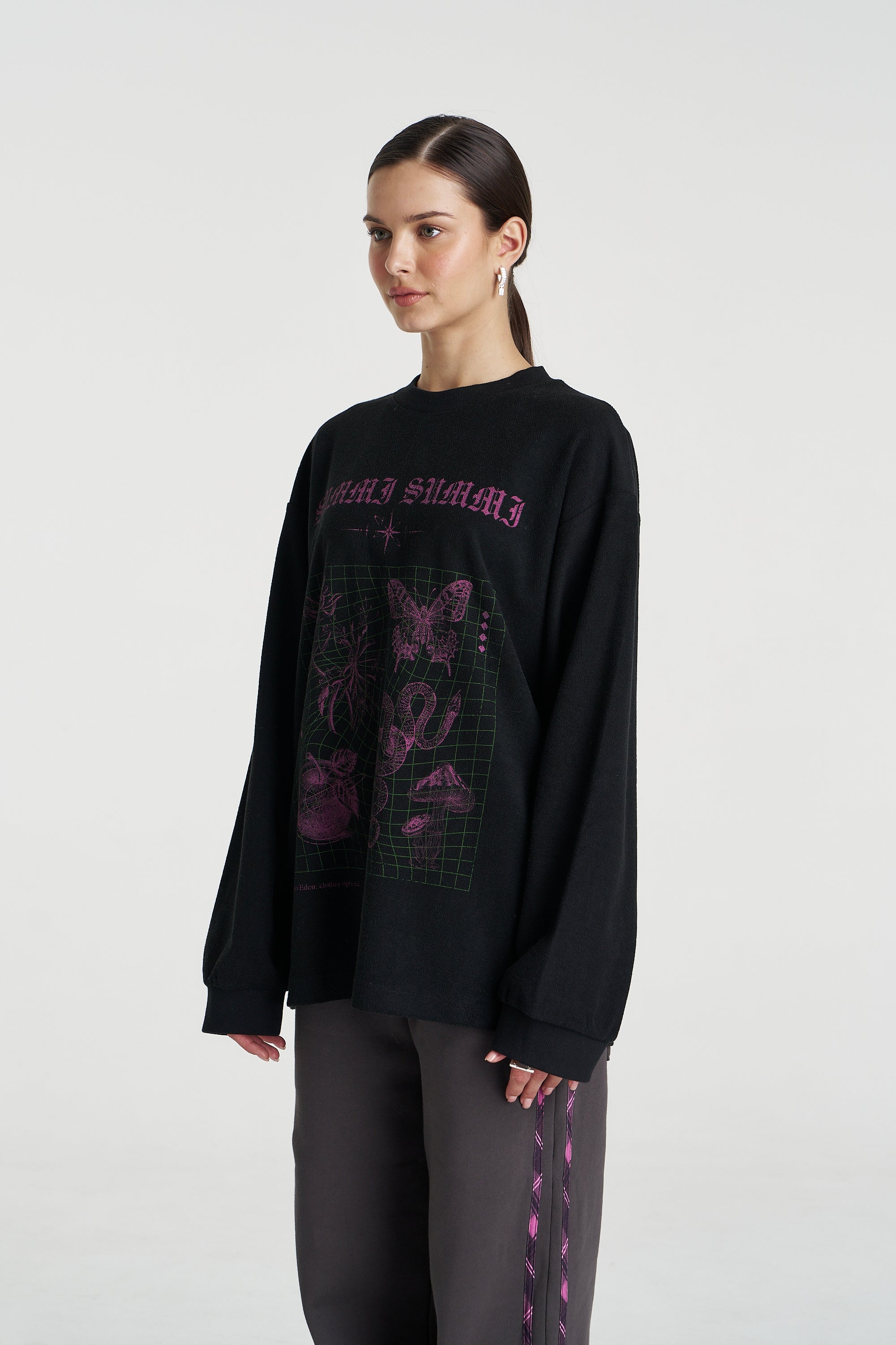 RETURN TO EDEN LS TOP - BLACK