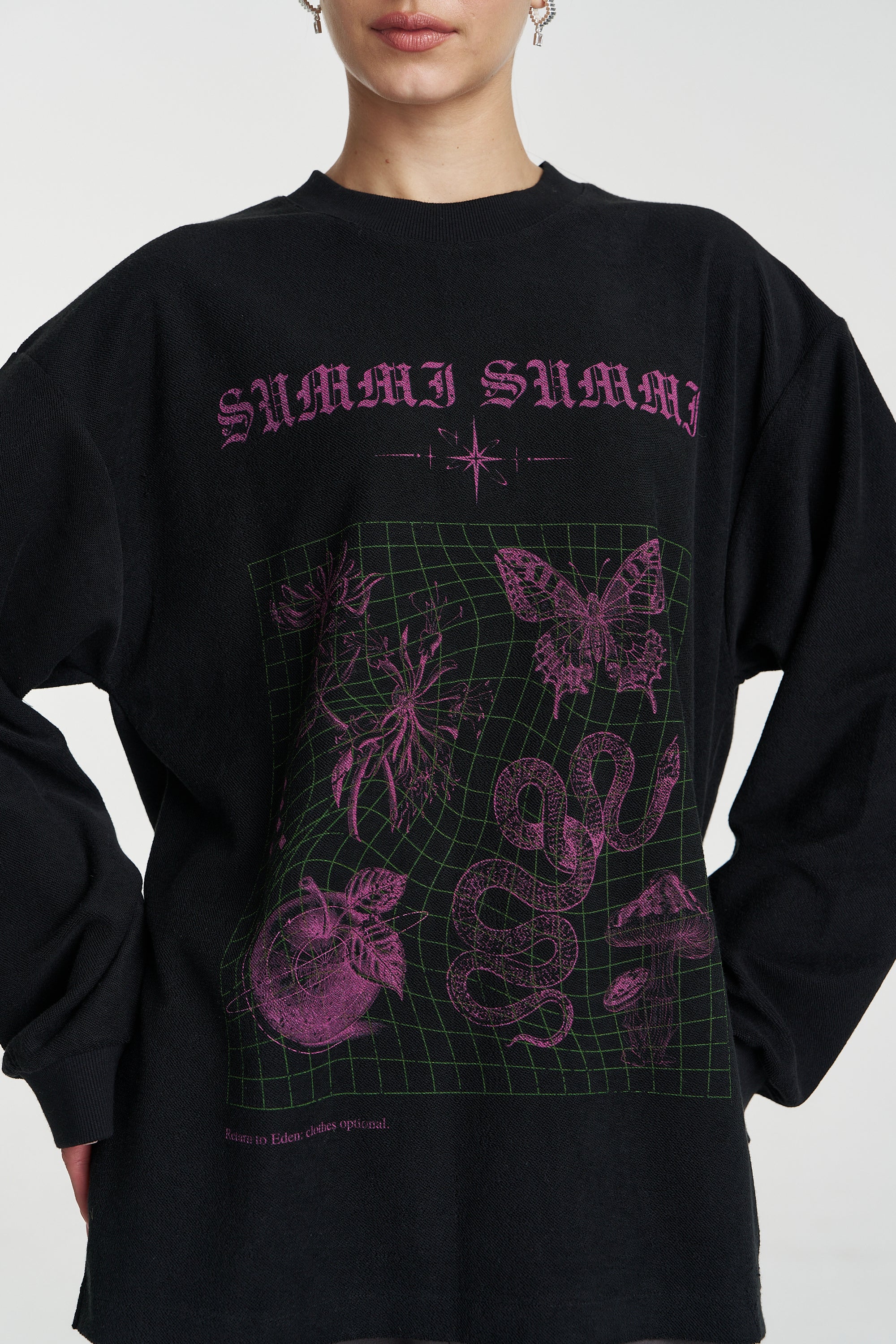 RETURN TO EDEN LS TOP - BLACK