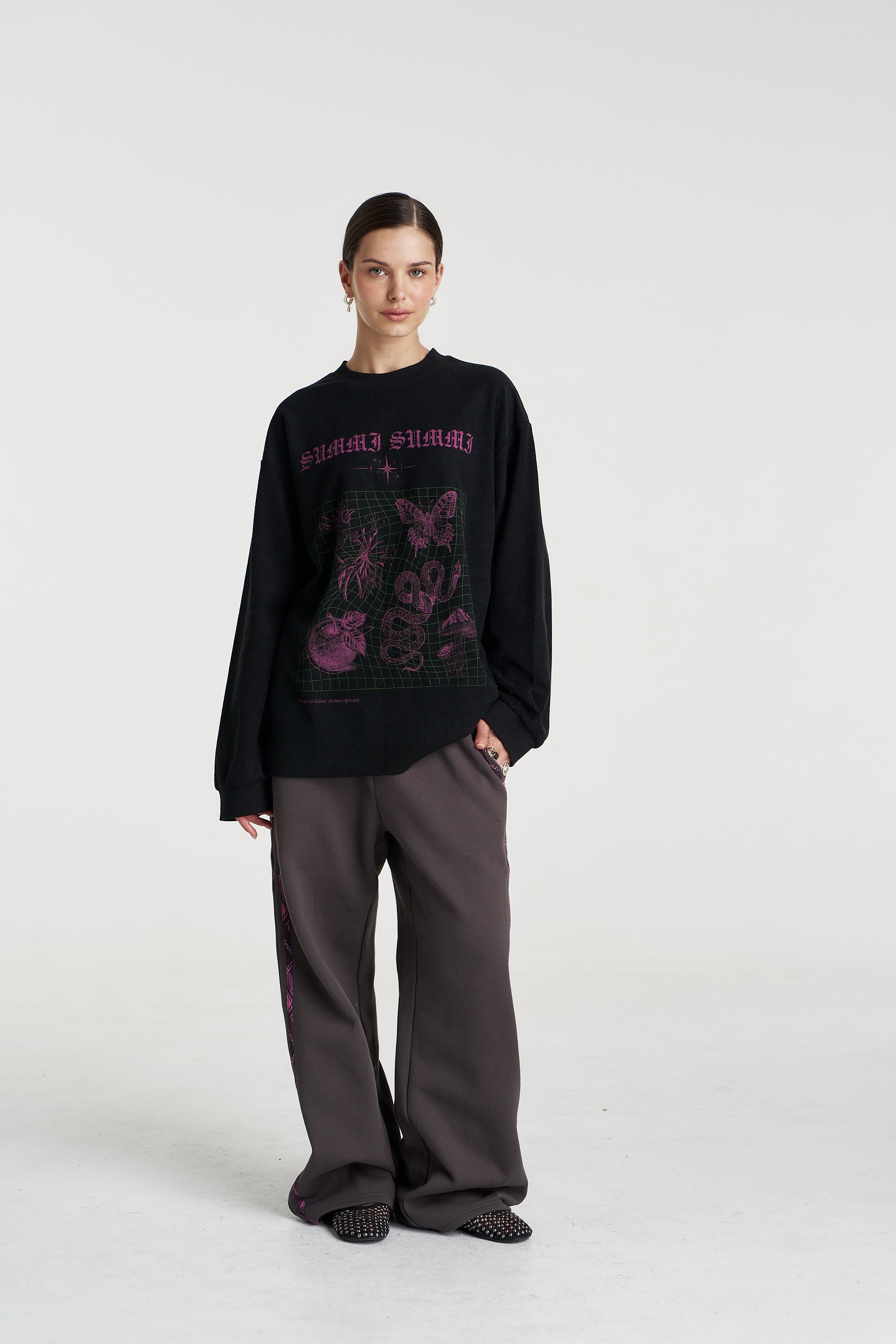 RETURN TO EDEN LS TOP - BLACK