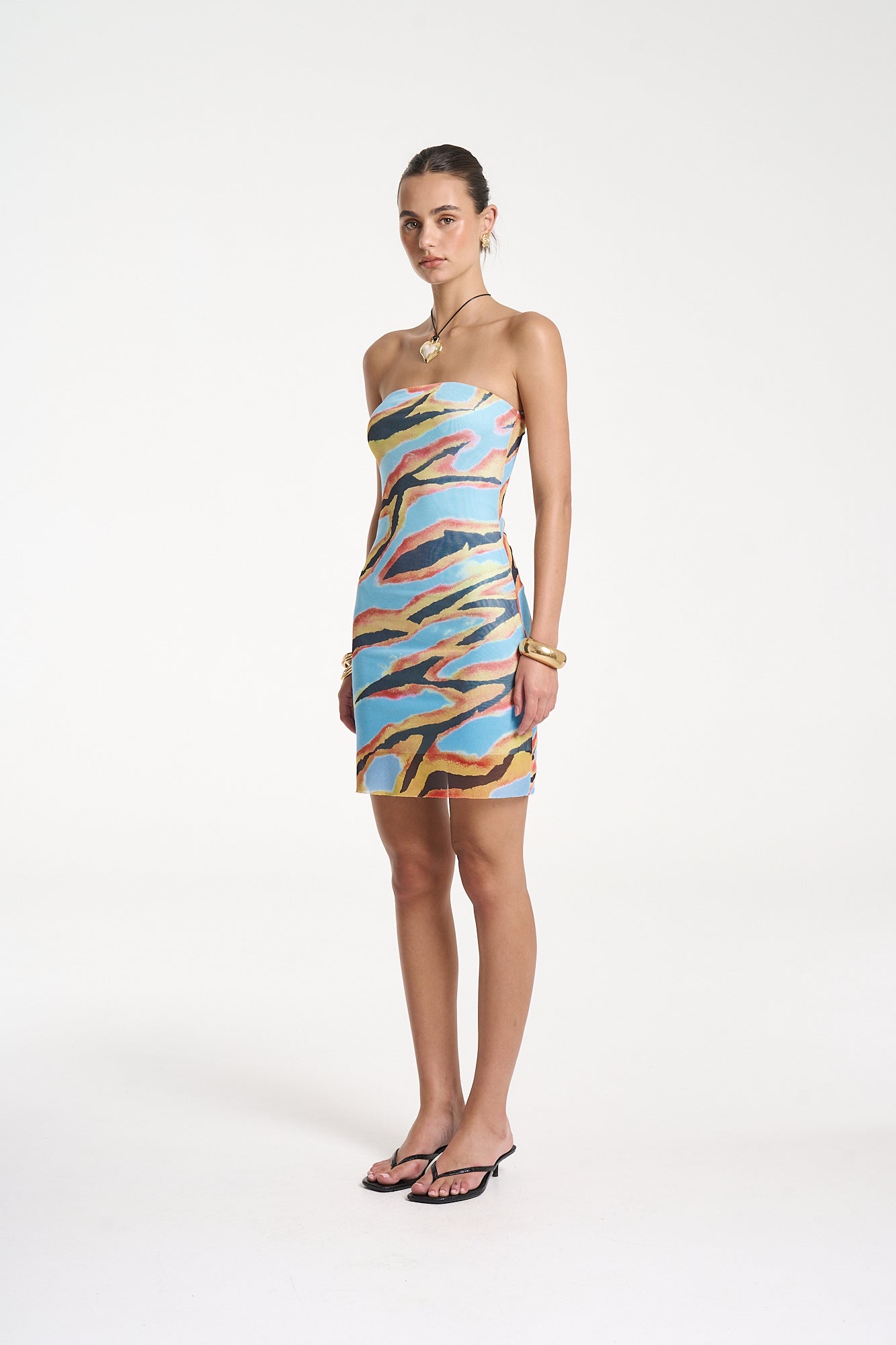 STRAPLESS MESH MINI - ZANZIBAR