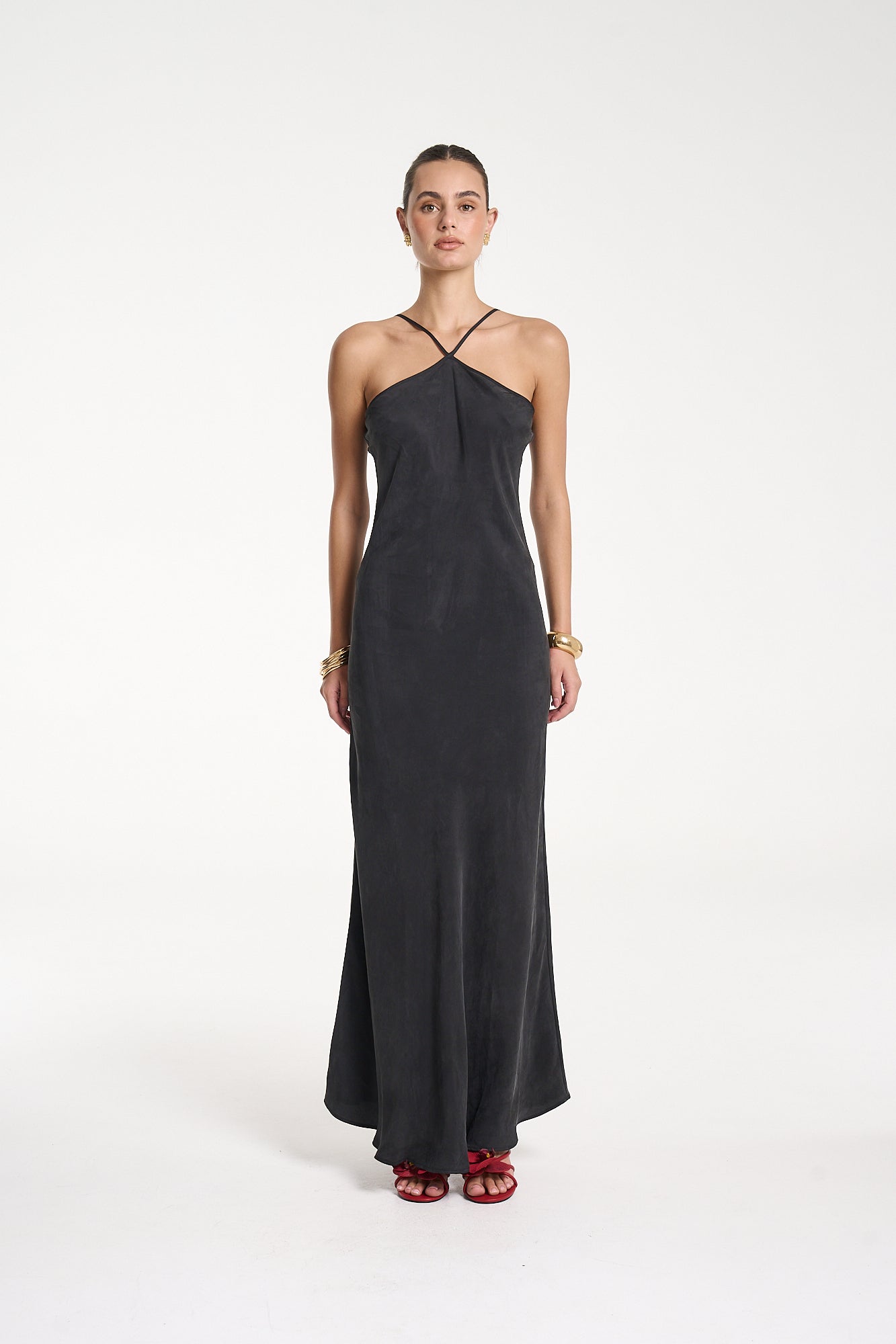 CHLOE MAXI DRESS - BLACK