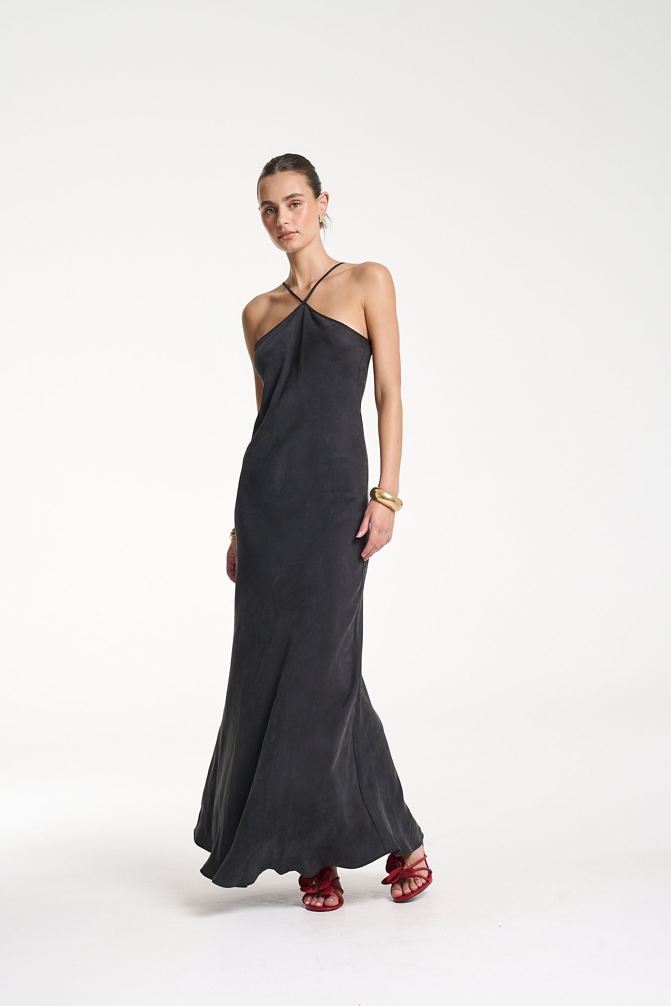 CHLOE MAXI DRESS - BLACK