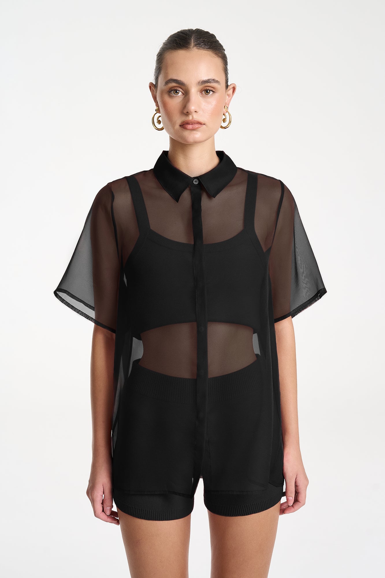 ROMEO SHIRT - MIDNIGHT BLACK