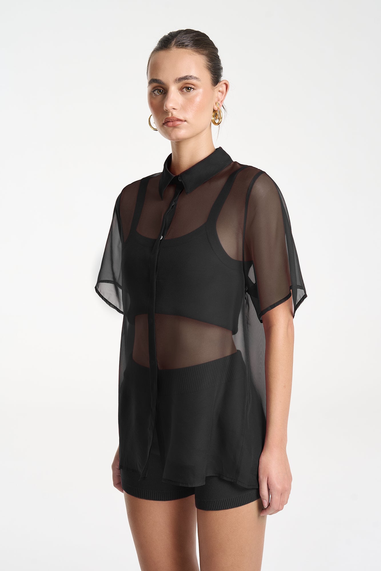 ROMEO SHIRT - MIDNIGHT BLACK