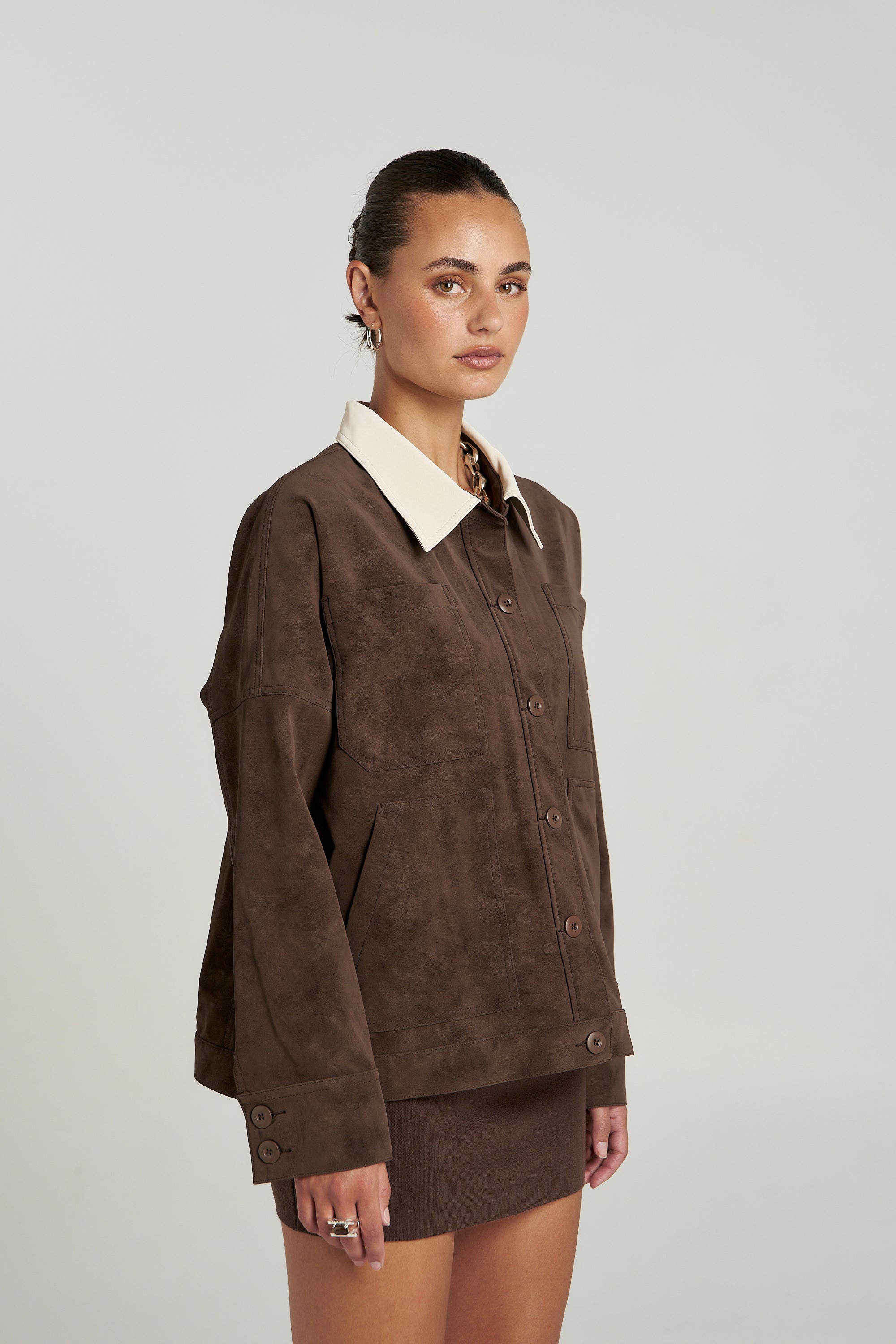 DARWIN JACKET - ESPRESSO