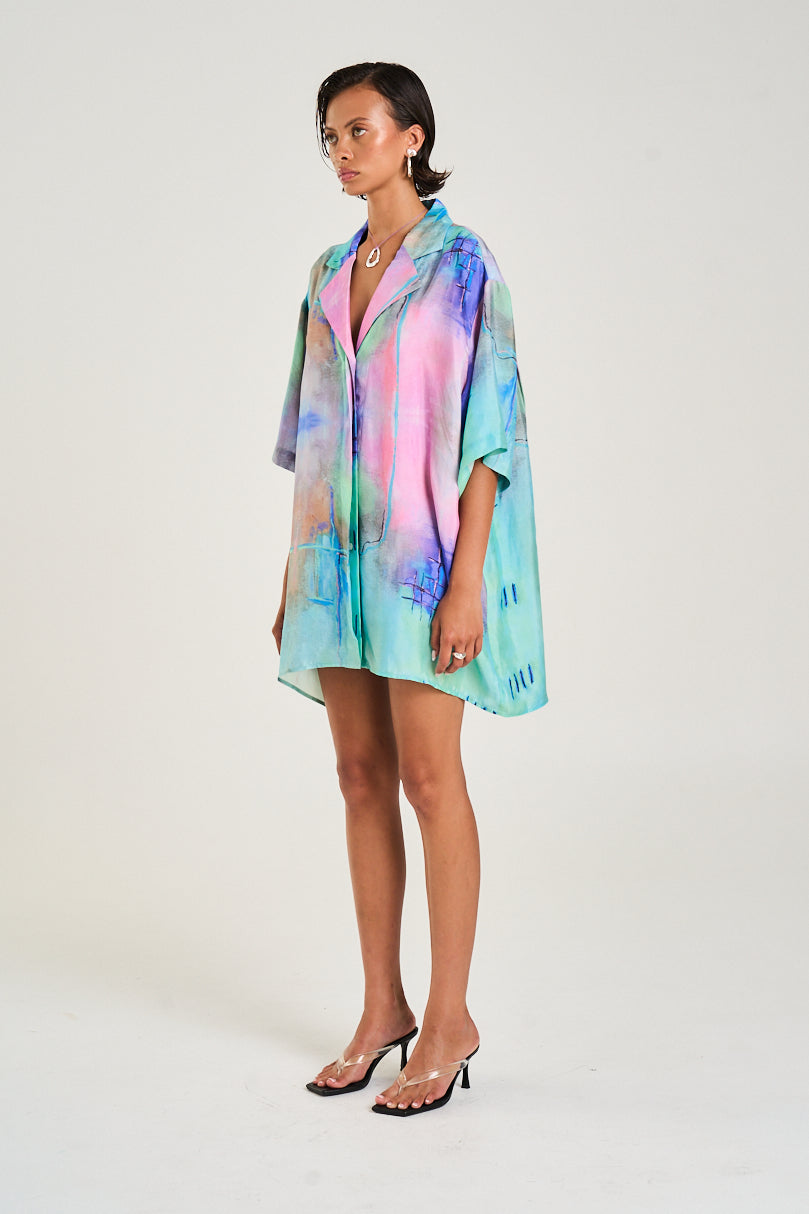 LUKA SHIRT DRESS - H20