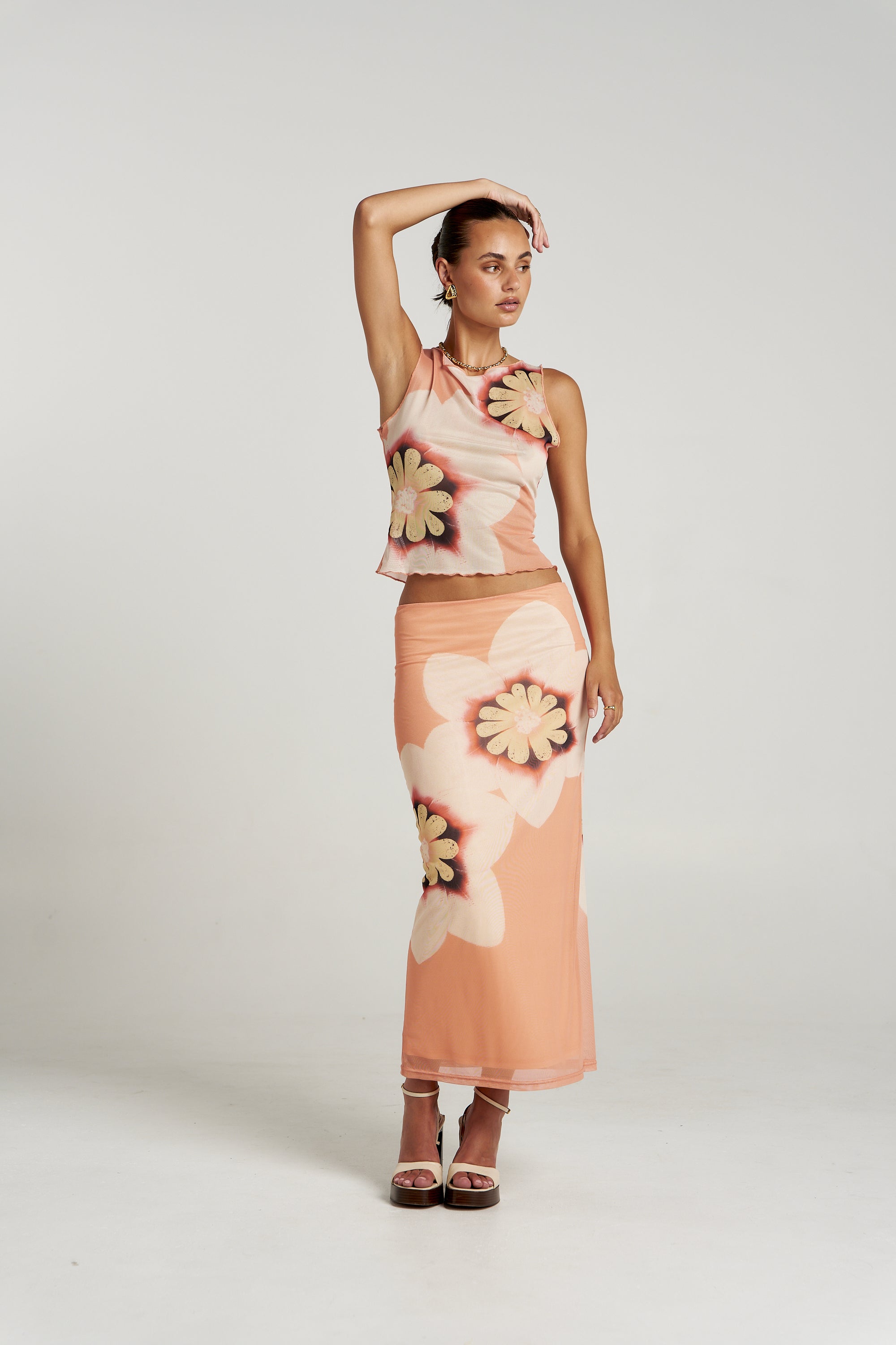 SUMMI SKIRT - HARLEQUIN