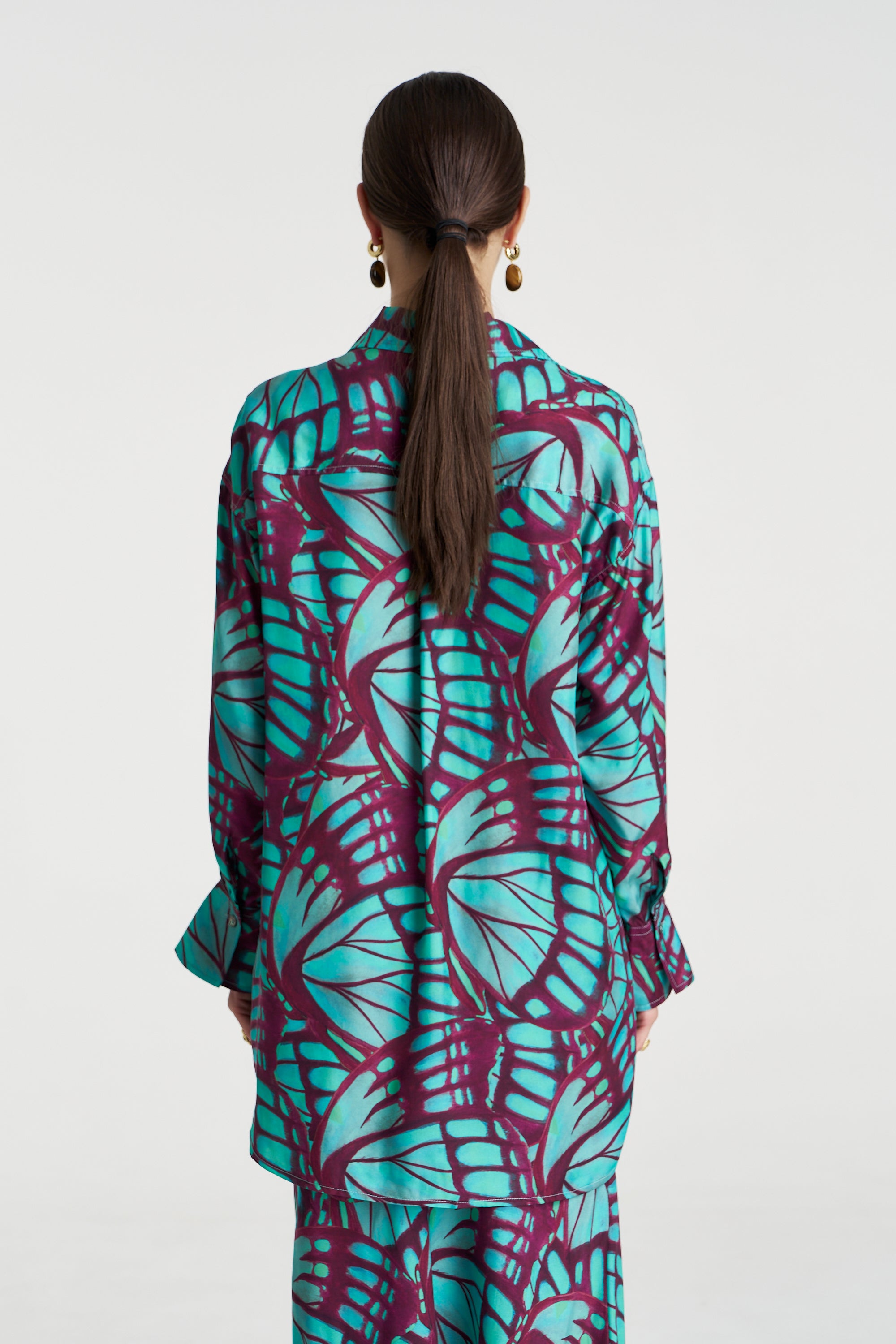 BOSS LS SHIRT - JADE BUTTERFLY