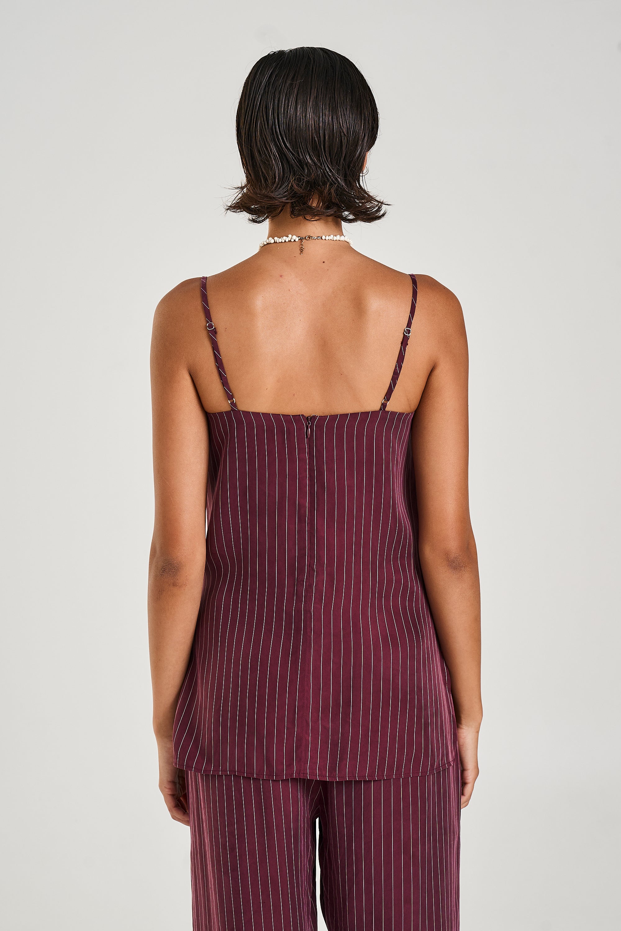TUNIC TOP - KINA PINSTRIPE