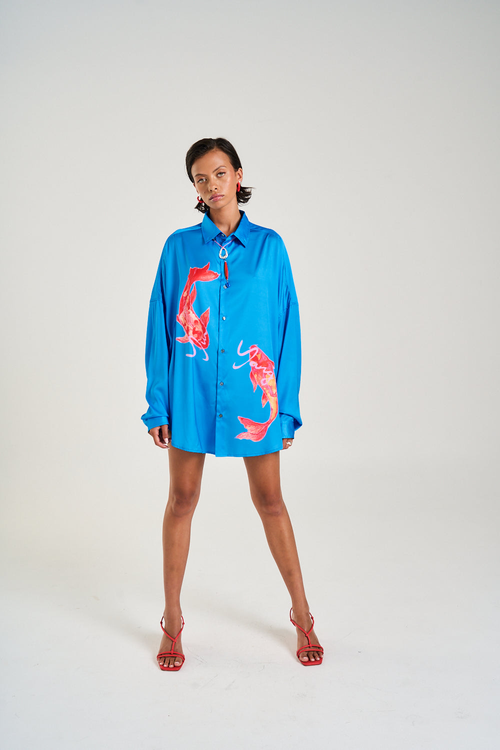 LS OS SHIRT - KOI