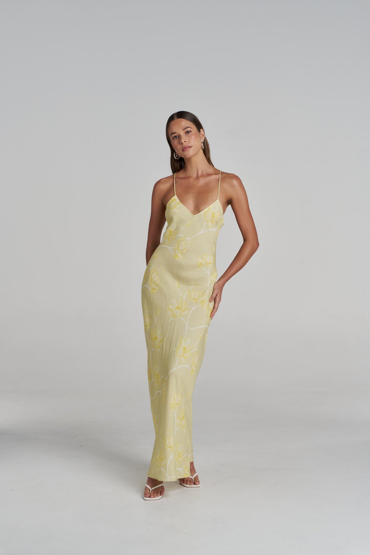 AMELIE MAXI DRESS - MAGNOLIA