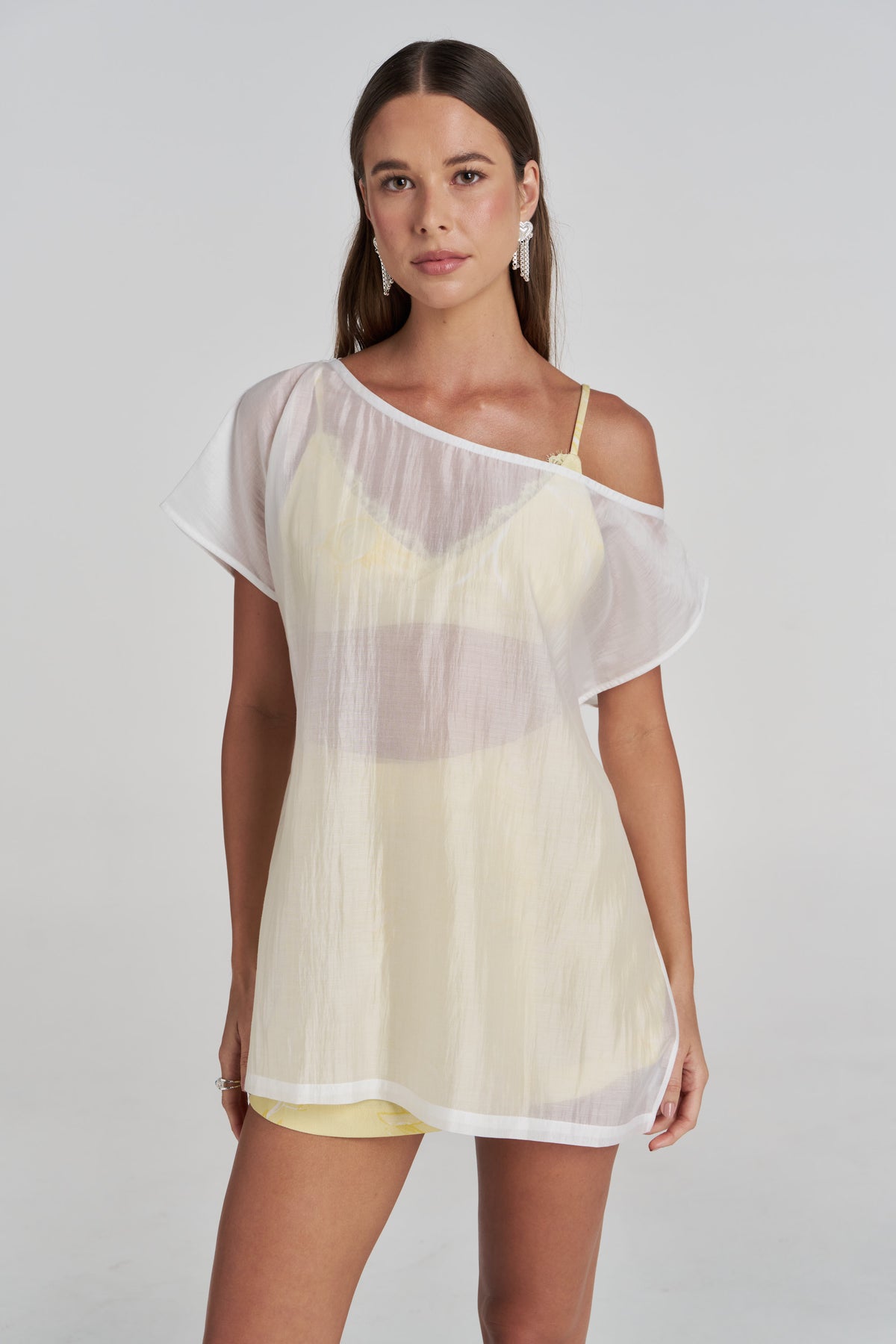 CROSS ME BRALETTE - MAGNOLIA