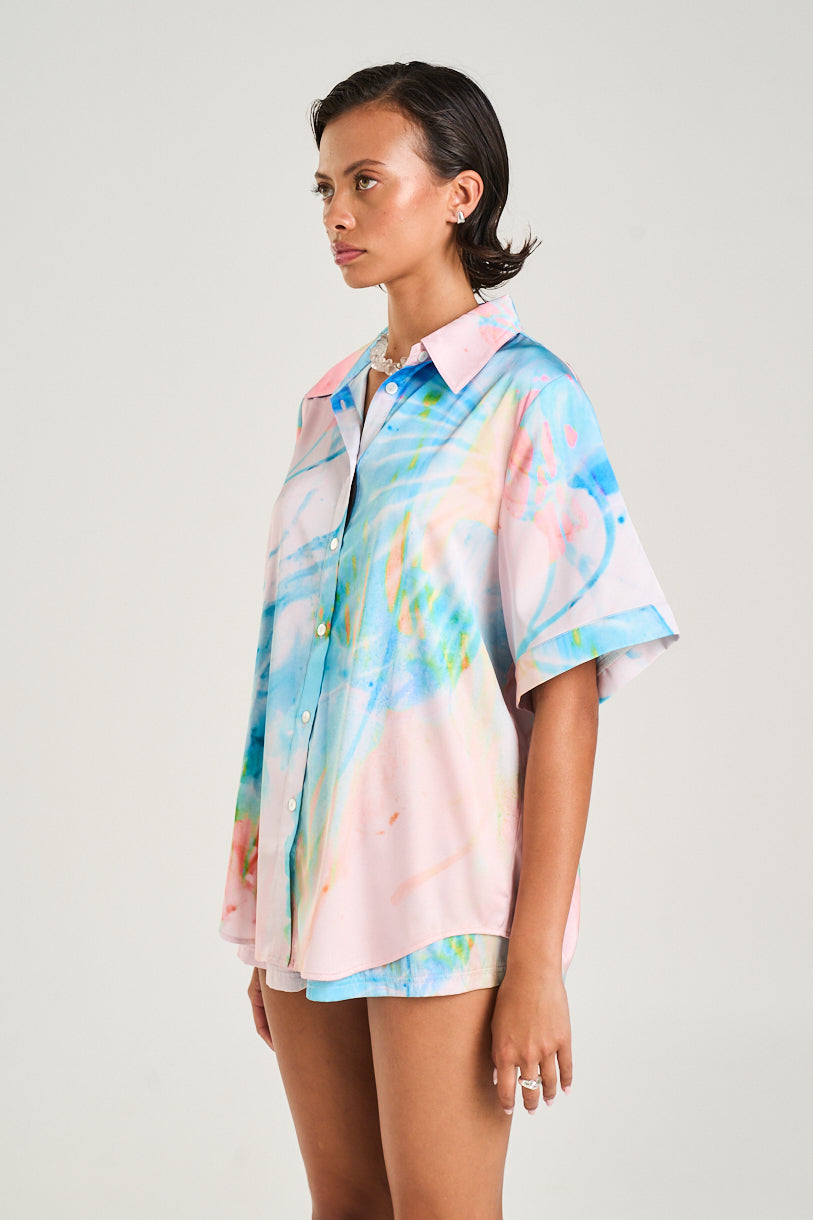 BUTTON UP SHIRT - MEDUSE PHASE