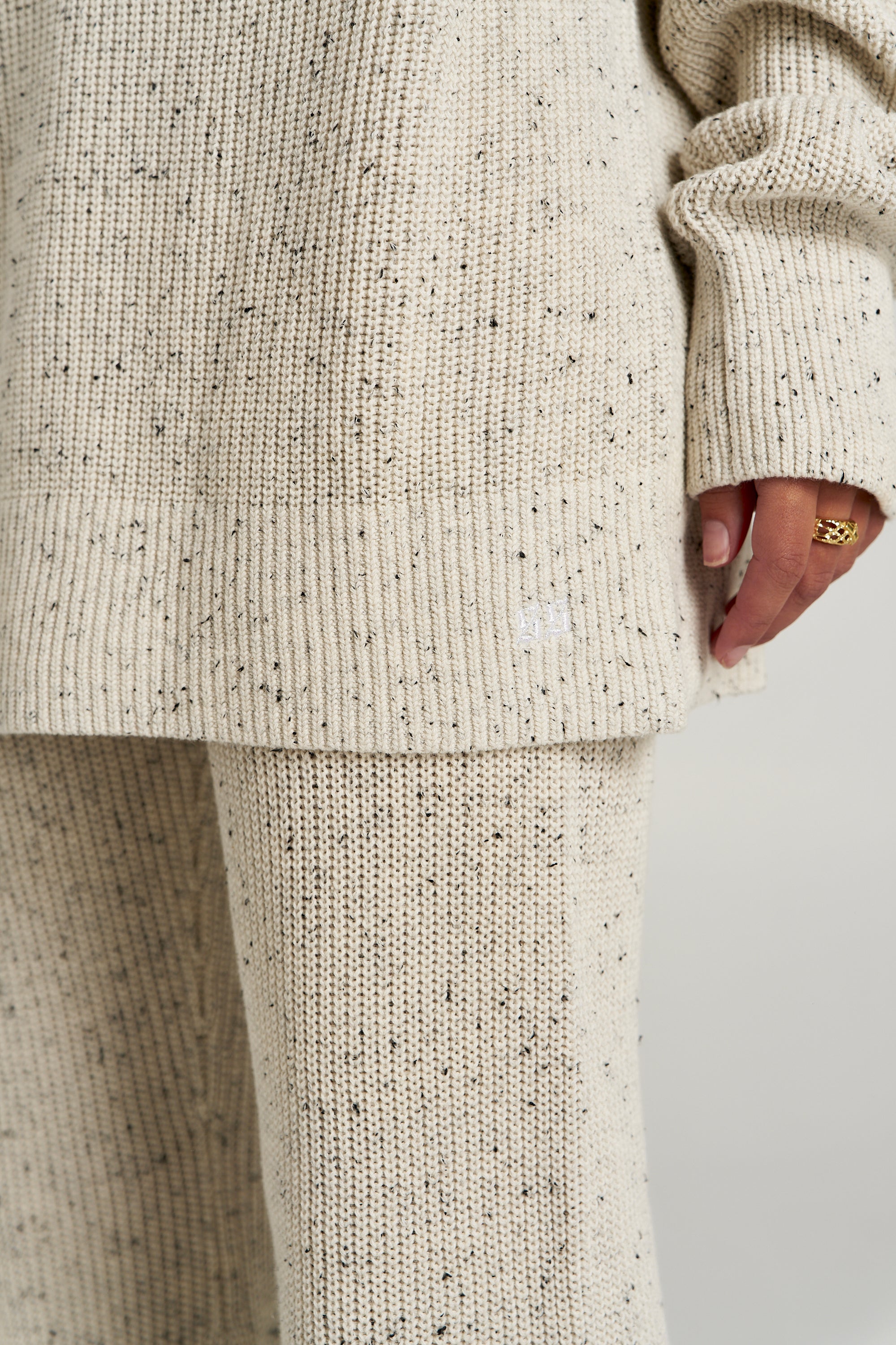 LOUNGE PANT - OATMEAL MARLE