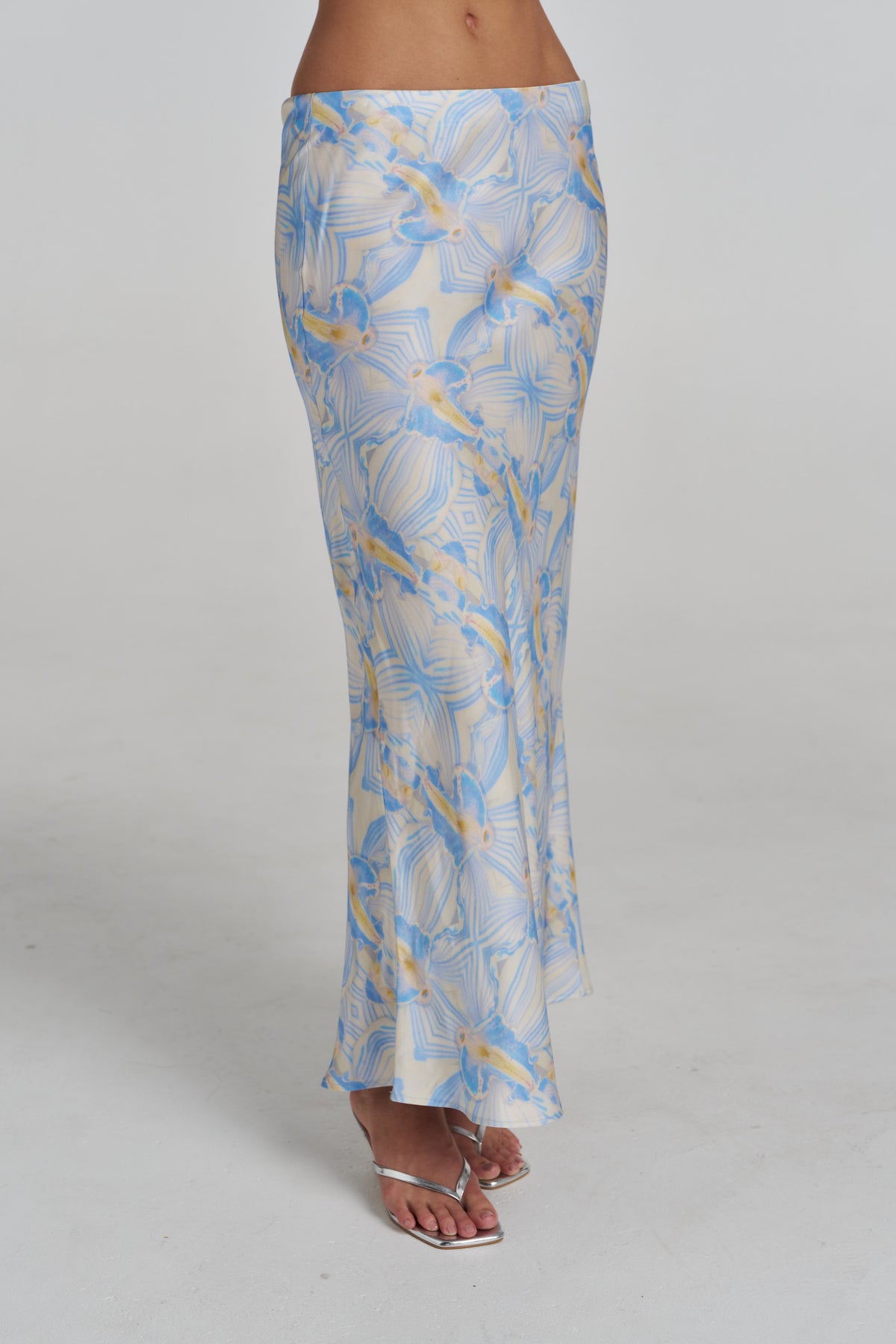 SLIP SKIRT - ORCHID PRISM