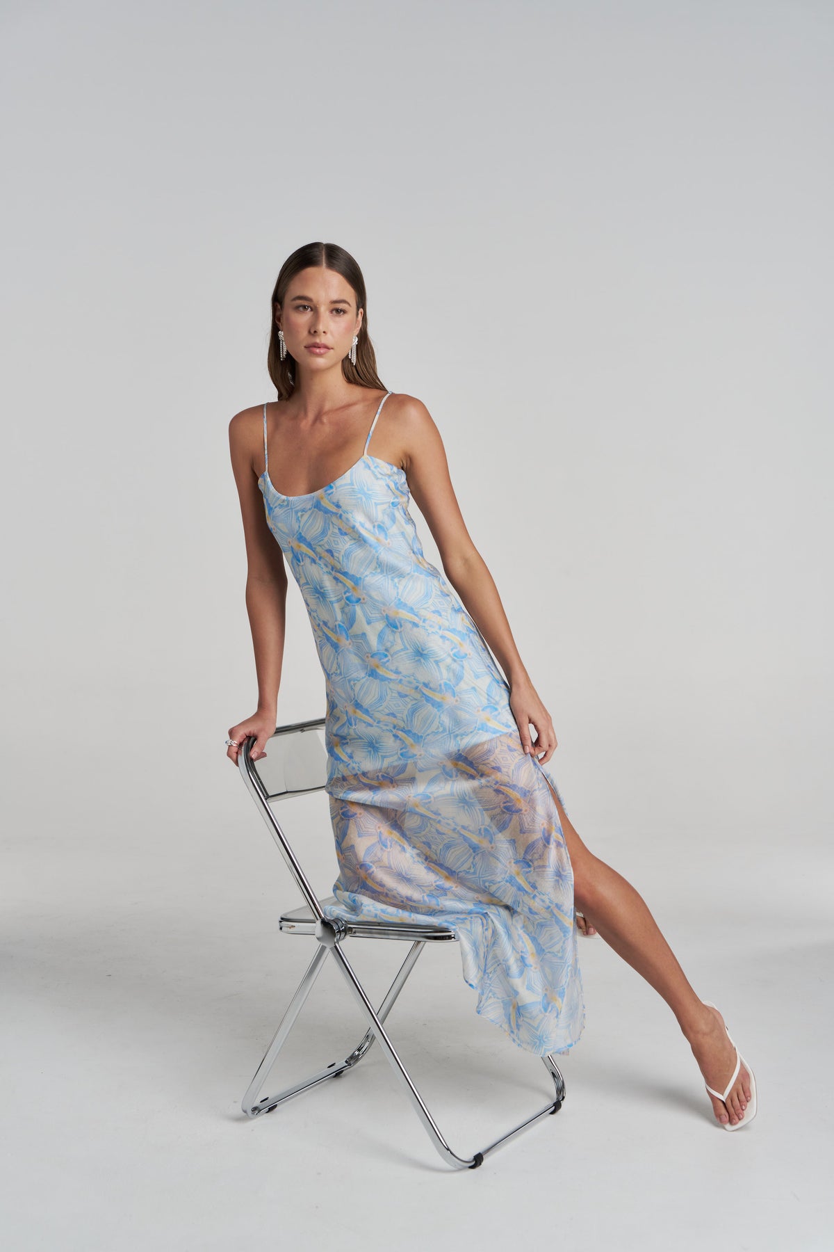 SOPHIA MAXI DRESS - ORCHID PRISM
