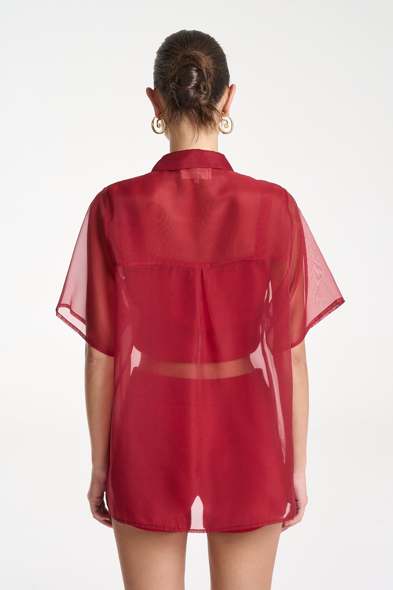 ROMEO SHIRT - CARMINE RED