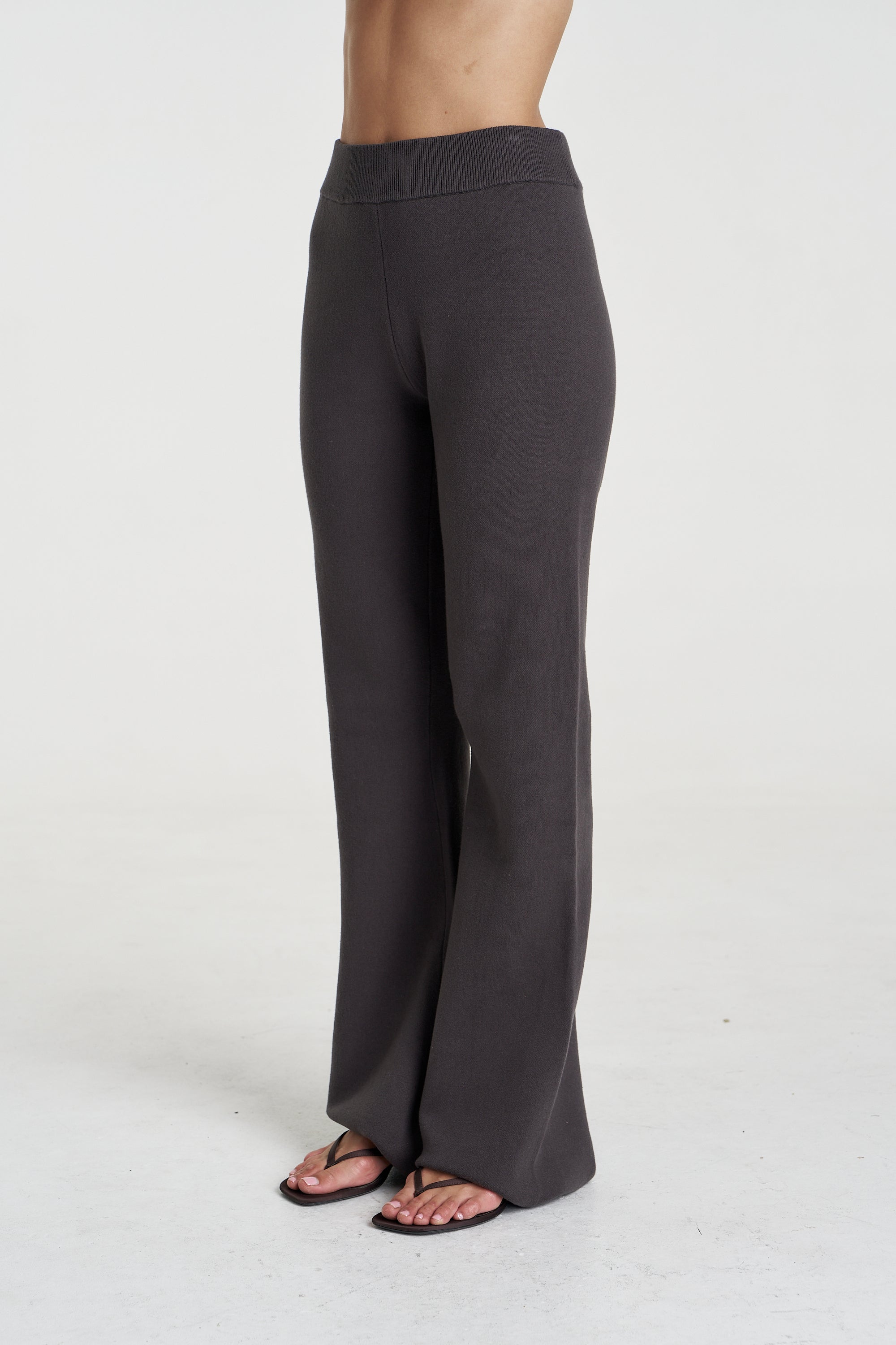 LOUNGE KNIT PANT - SHADOW