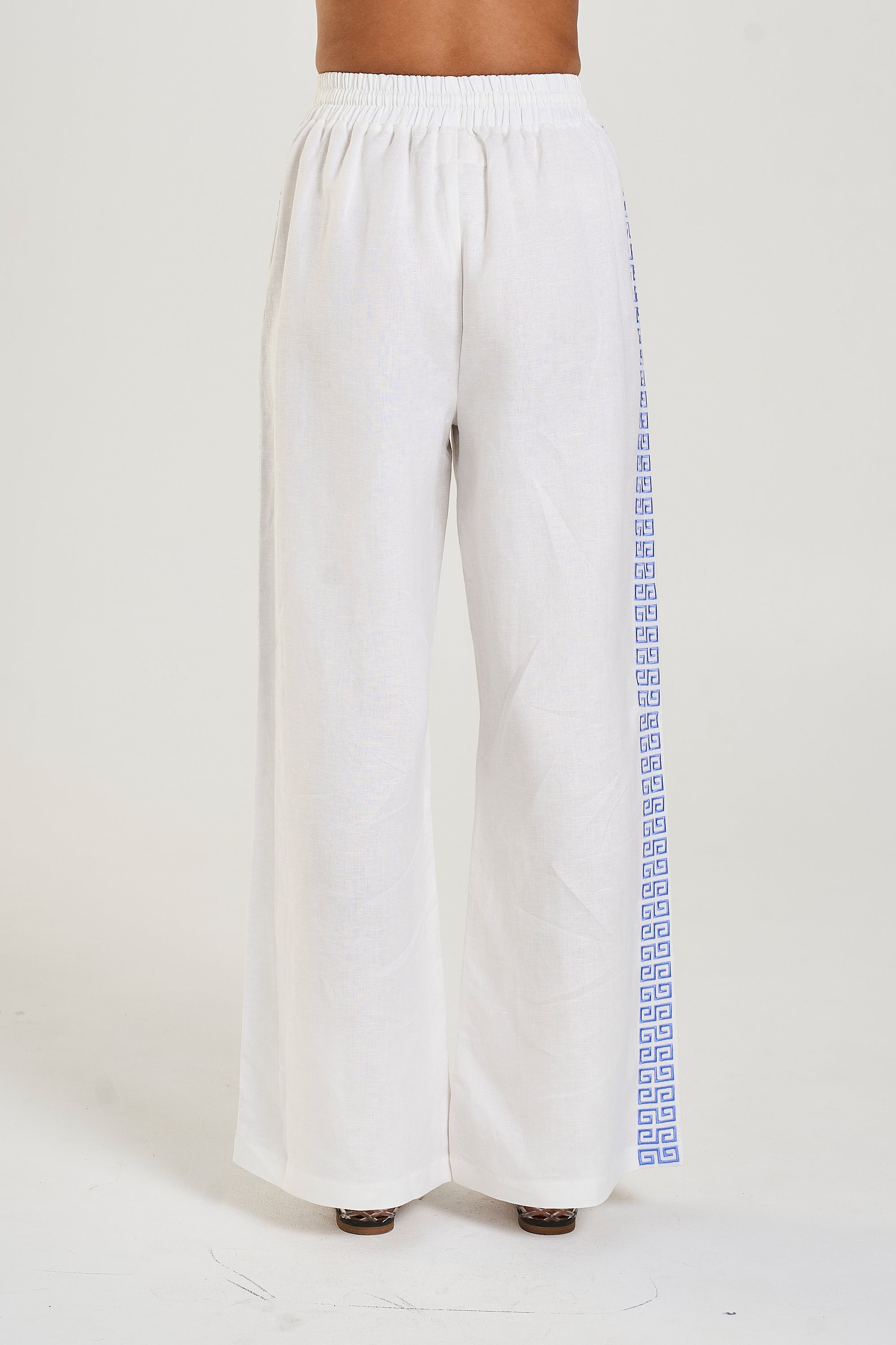 WIDE LEG PANT - SOL SCRIPT