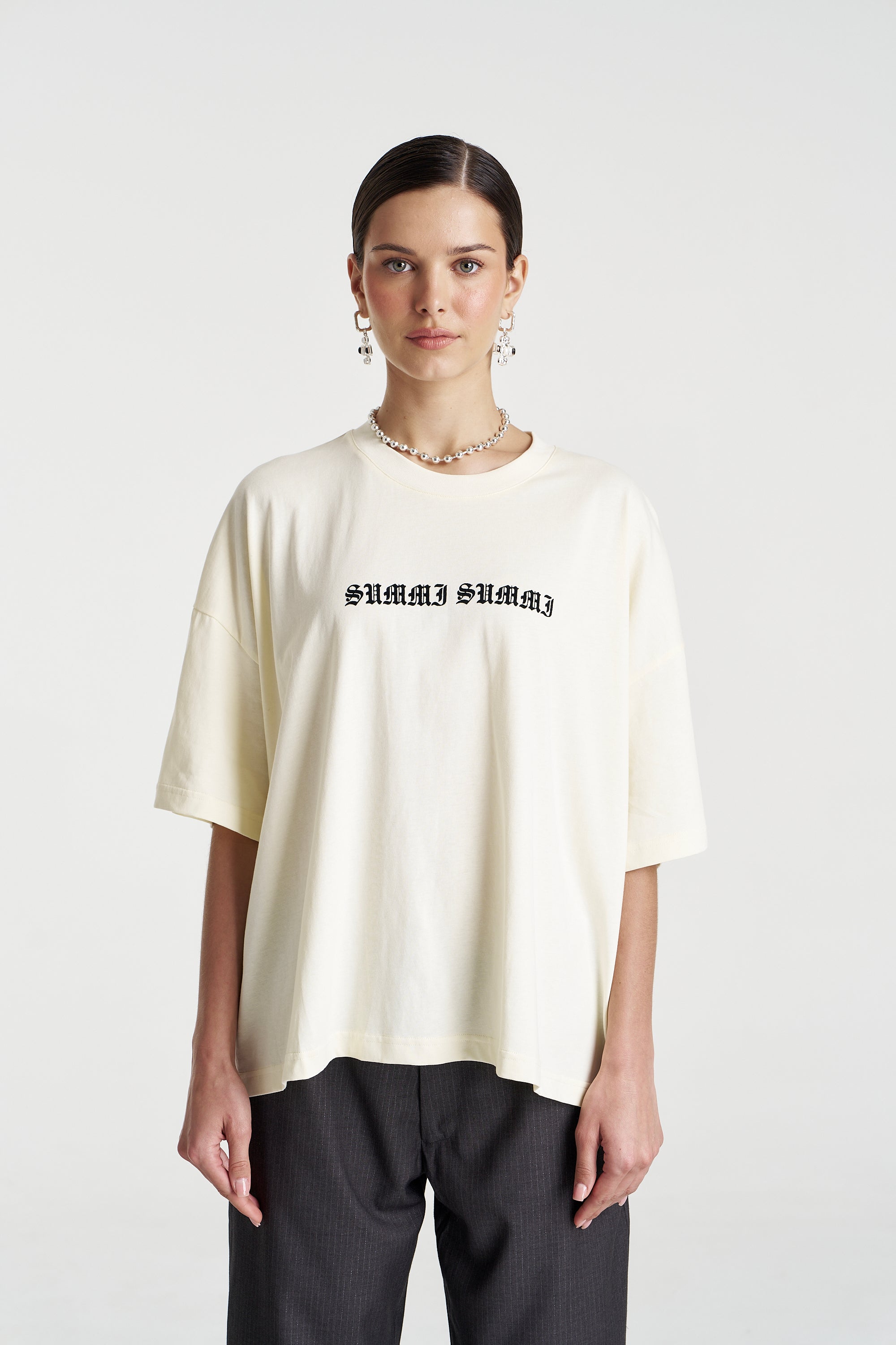 BUTTERFLY SS TEE - VANILLA