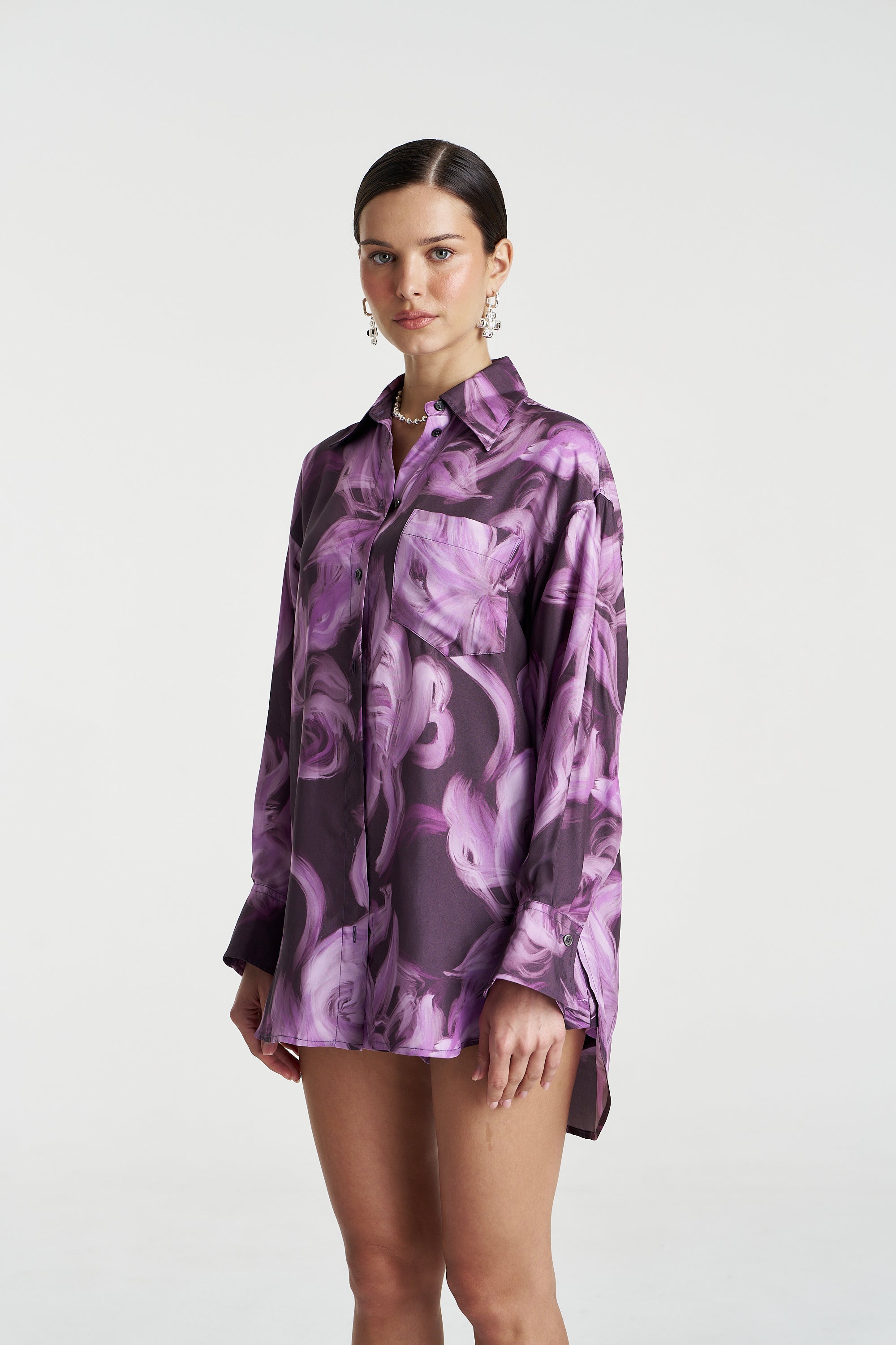 BOSS LS SHIRT - VELVET SHADOW
