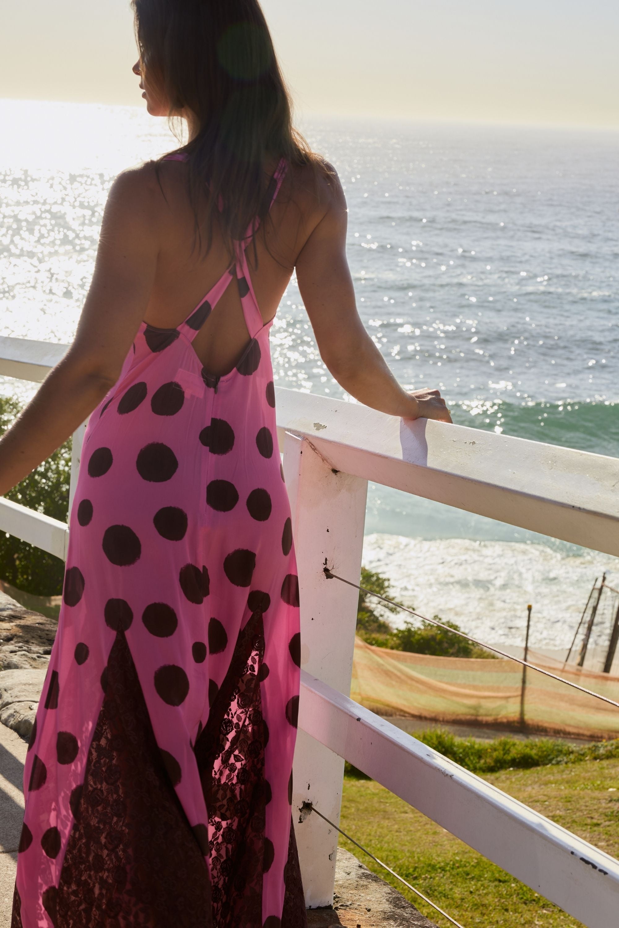 VIVI MAXI DRESS - BIG DOTTY