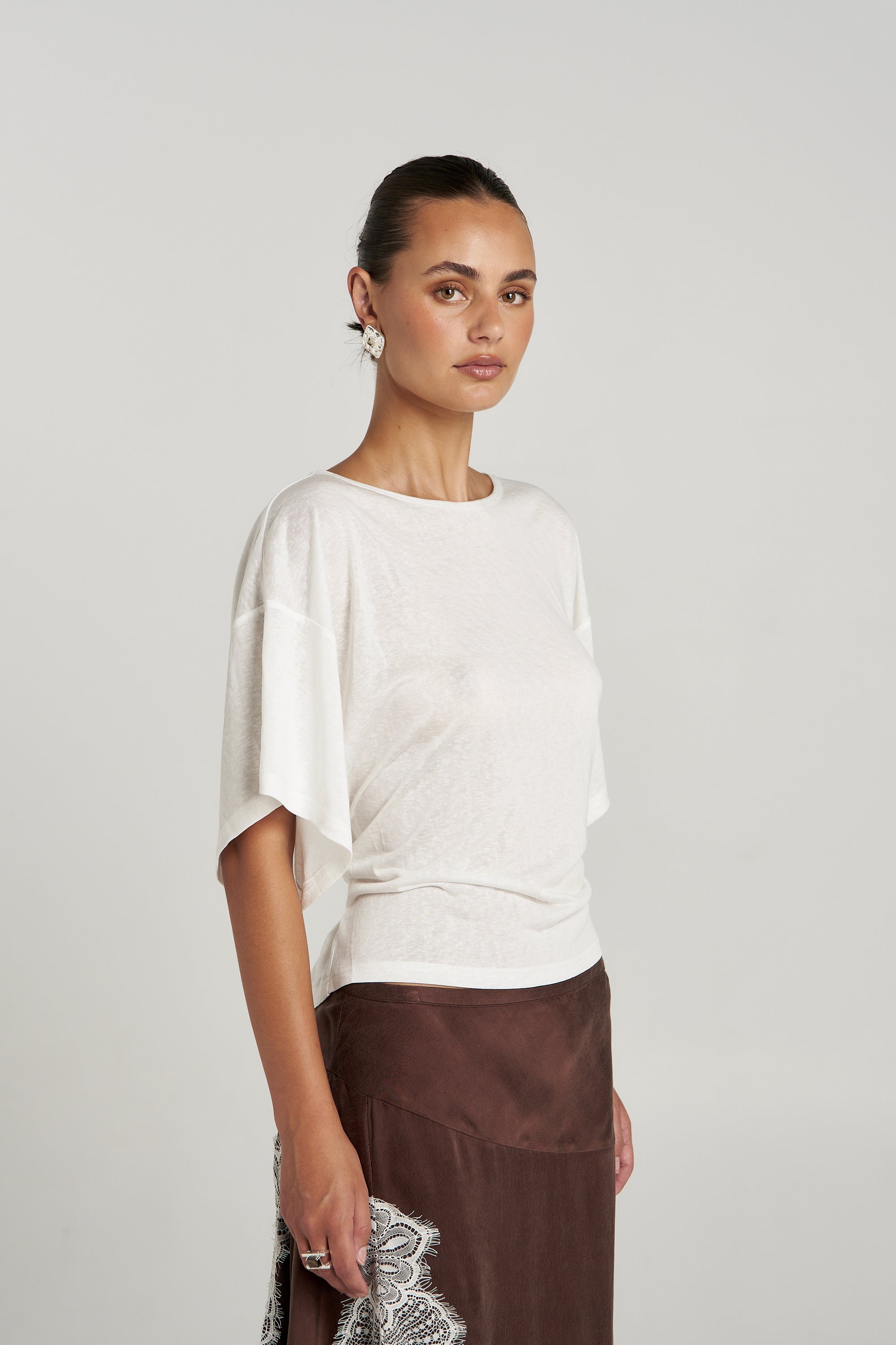TIA TOP - WHITE