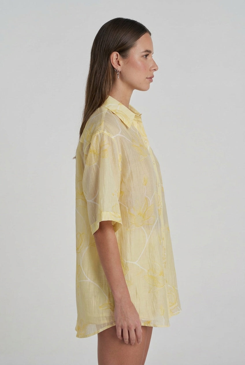 BIG SS SHIRT - MAGNOLIA