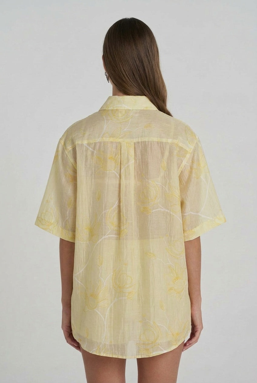 BIG SS SHIRT - MAGNOLIA